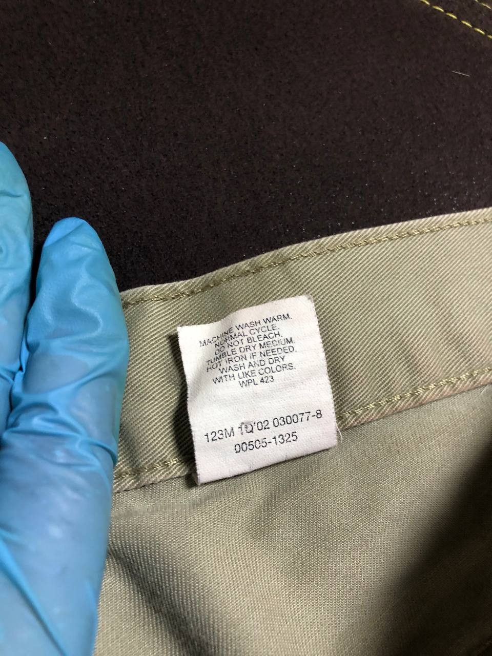Levi's Vintage 505 Levi's Beige Tan Denim Shorts Grunge 90s . Size US 34 / EU 50 - 3 Thumbnail
