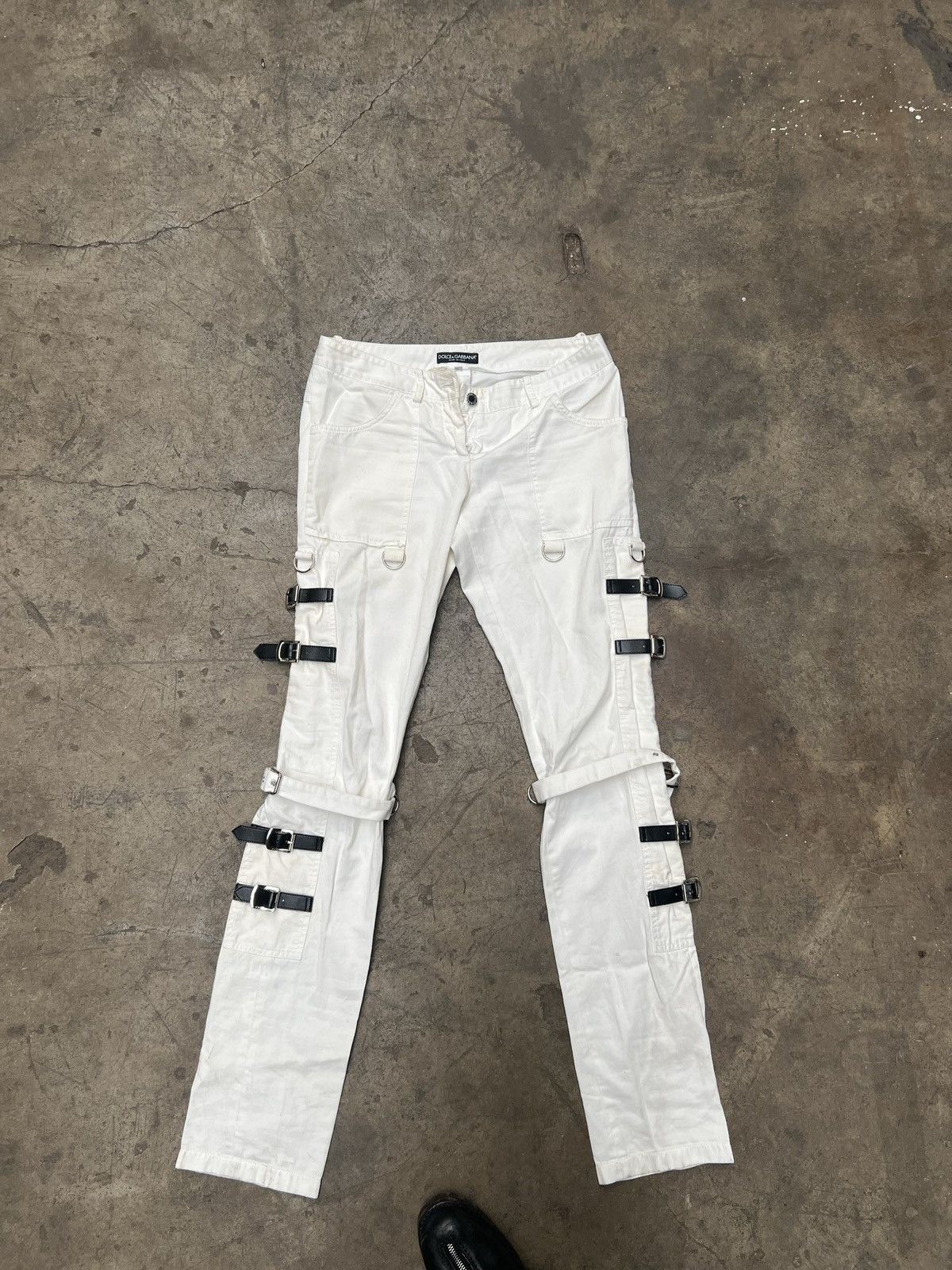 Dolce & Gabbana Dolce Gabbana 2003 sex pants Size 28" / US 6 / IT 42 - 2 Thumbnail
