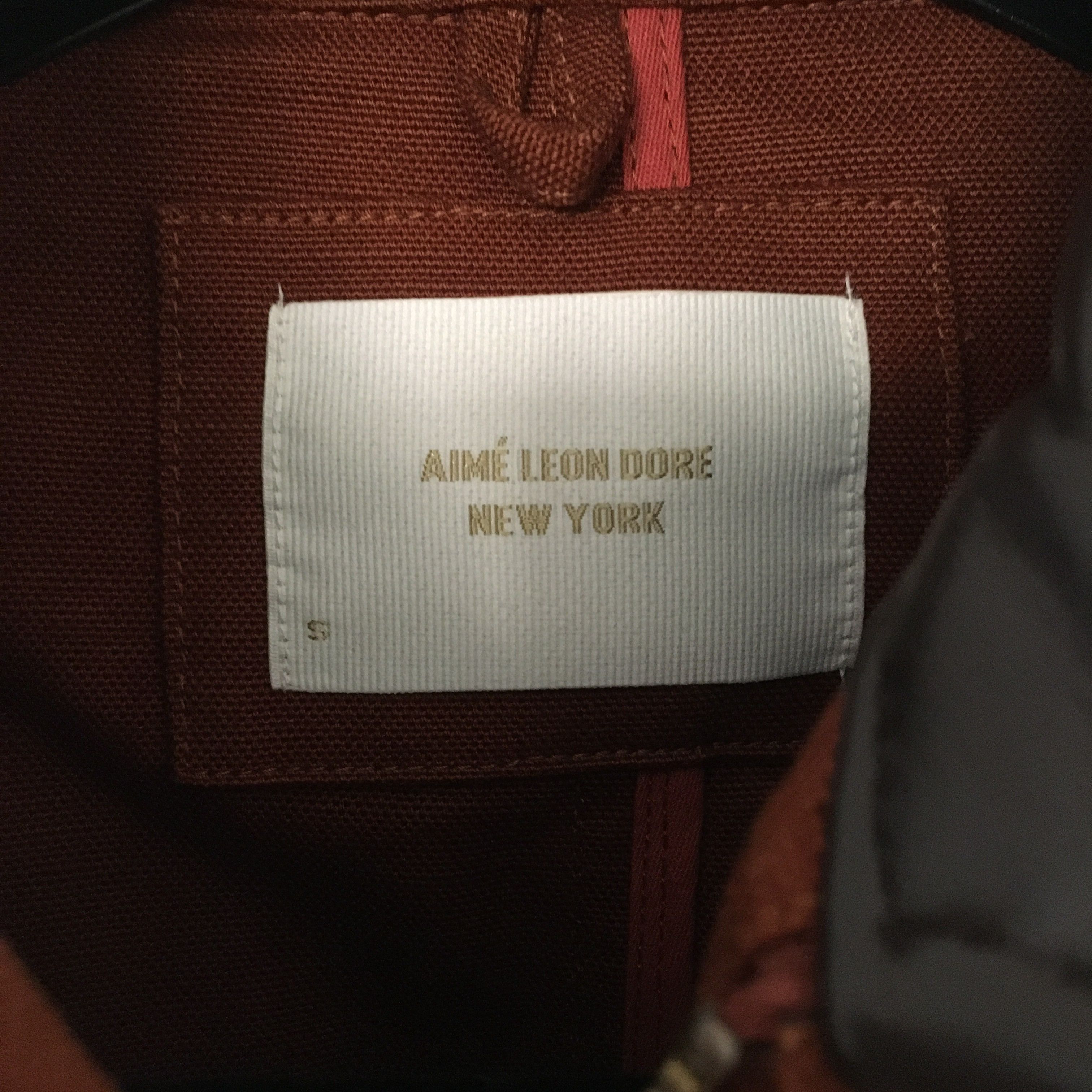 Aime Leon Dore ALD Canvas Flight Jacket Rust Size US S / EU 44-46 / 1 - 4 Thumbnail