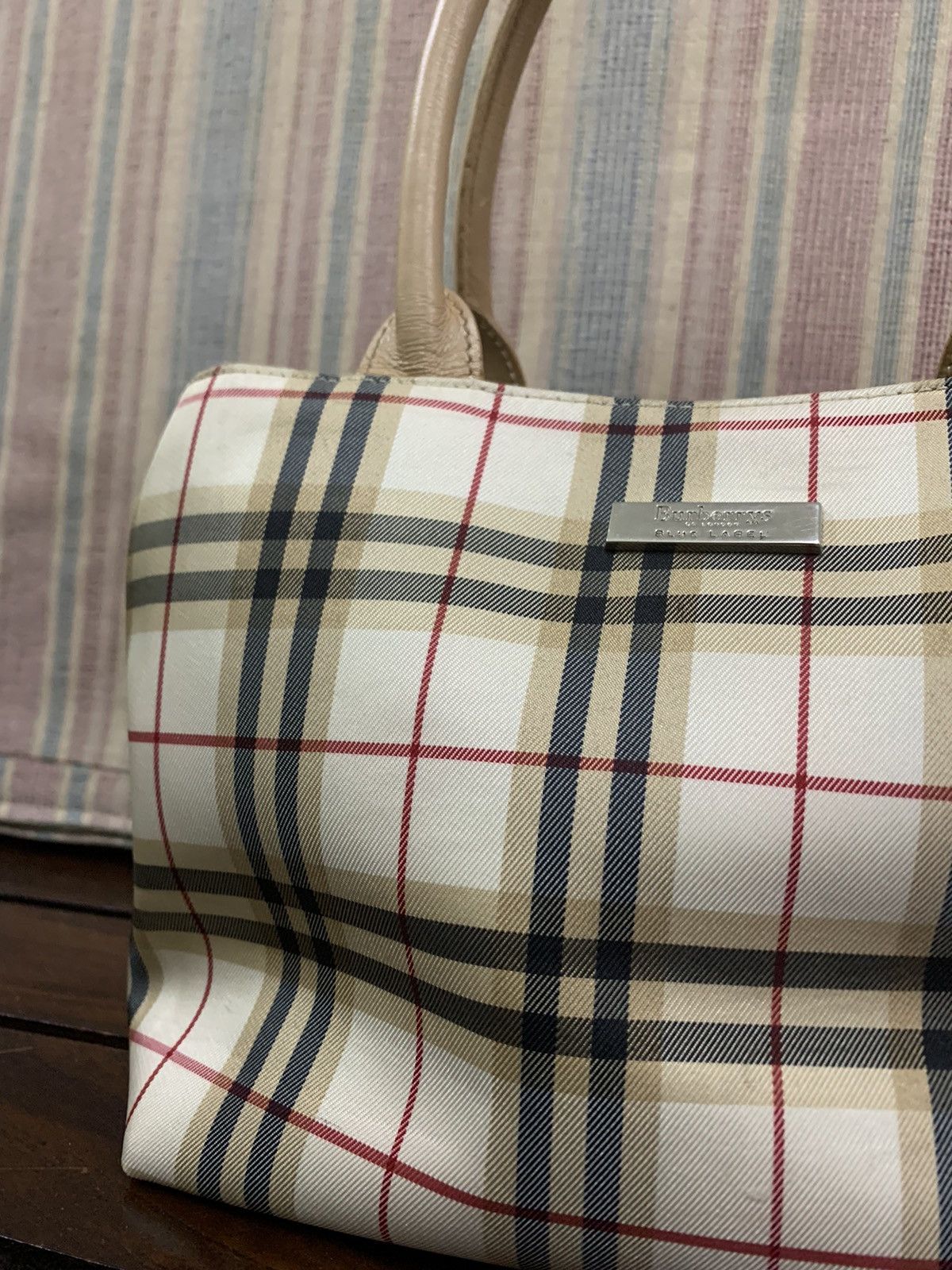 Burberry 🔥BURBERRY LONDON BLUE LABEL HANDLE BAG Size ONE SIZE - 6 Thumbnail