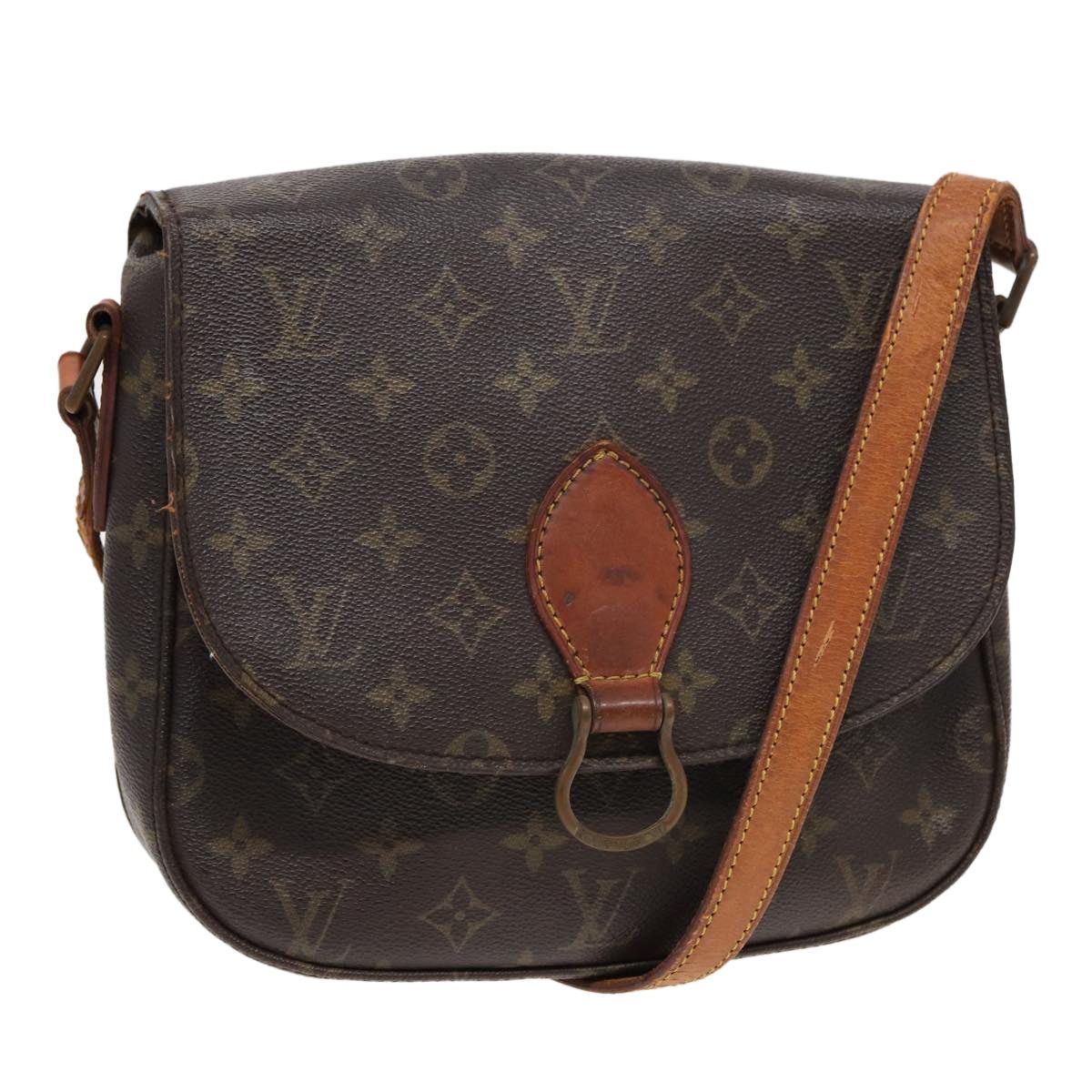 Louis Vuitton LOUIS VUITTON Monogram Saint Cloud GM Shoulder Bag M51242 Size ONE SIZE - 1 Thumbnail