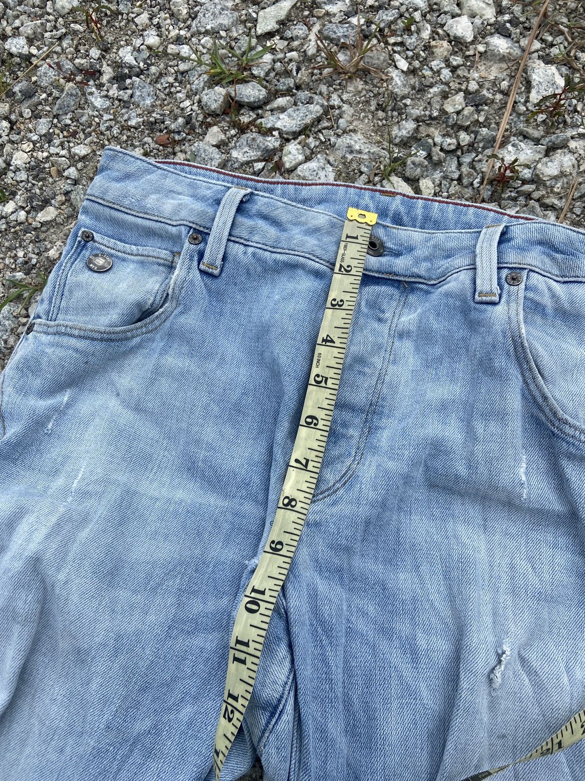 G-Star × Vintage Vintage Banana Cutting G Star Raw Denim Size US 32 / EU 48 - 10 Thumbnail
