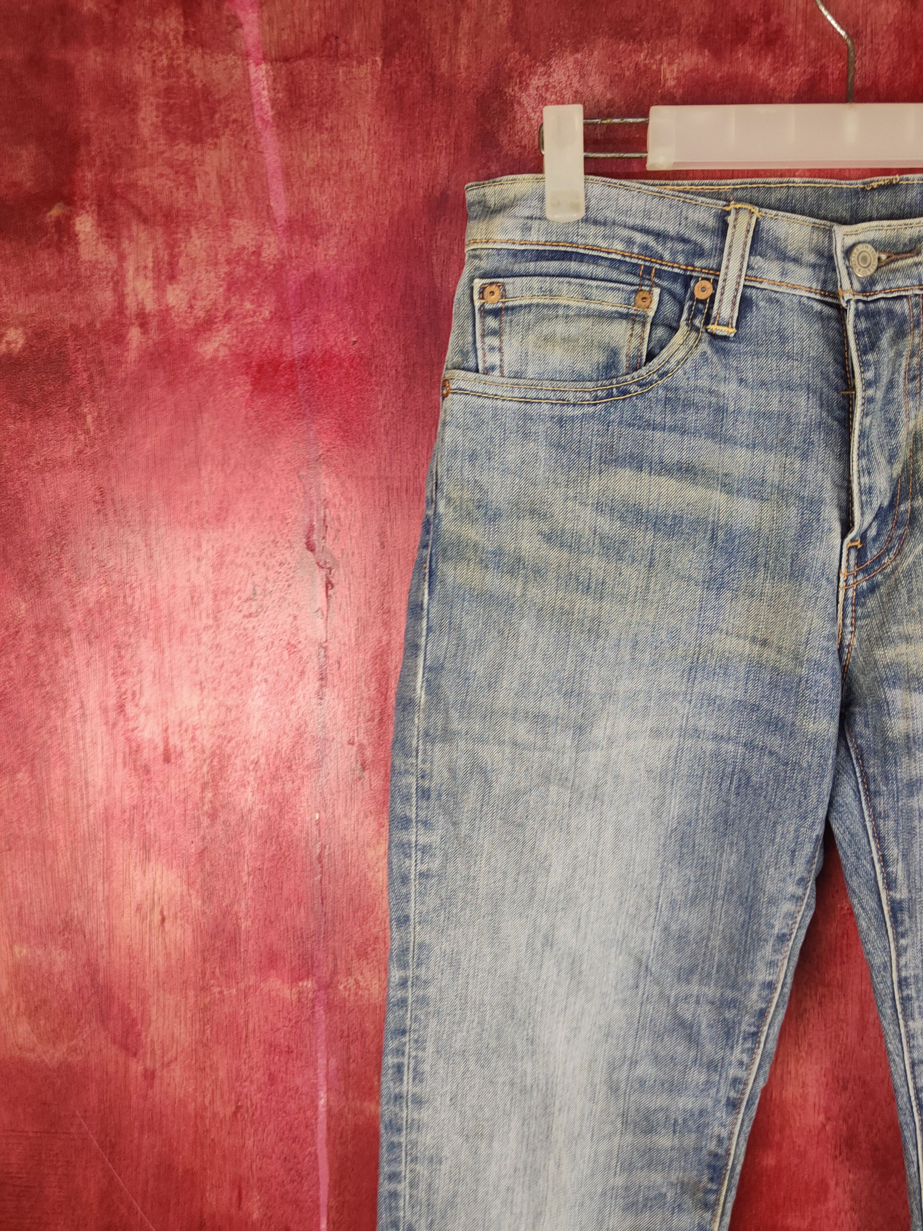Levi's Levi's Blue Faded Distressed Ripped Jeans #S1878 Size US 31 - 3 Thumbnail