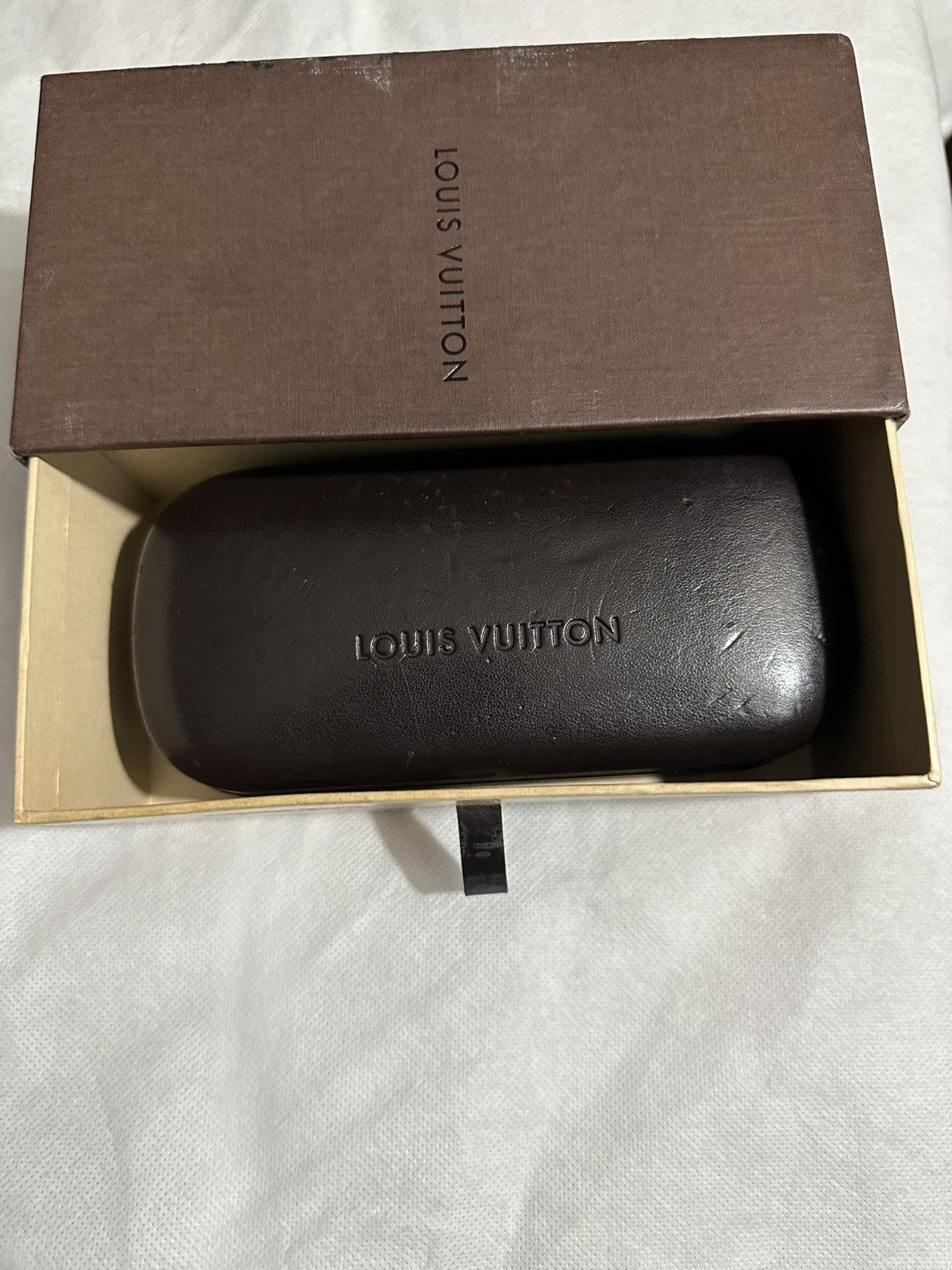 Louis Vuitton Louis Vuitton 2008 Evidence white/gold sunglasses Size ONE SIZE - 3 Thumbnail