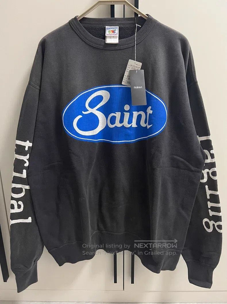Saint Michael Saint Michael Vintage old sweatshirt Size US XL / EU 56 / 4 - 1 Thumbnail