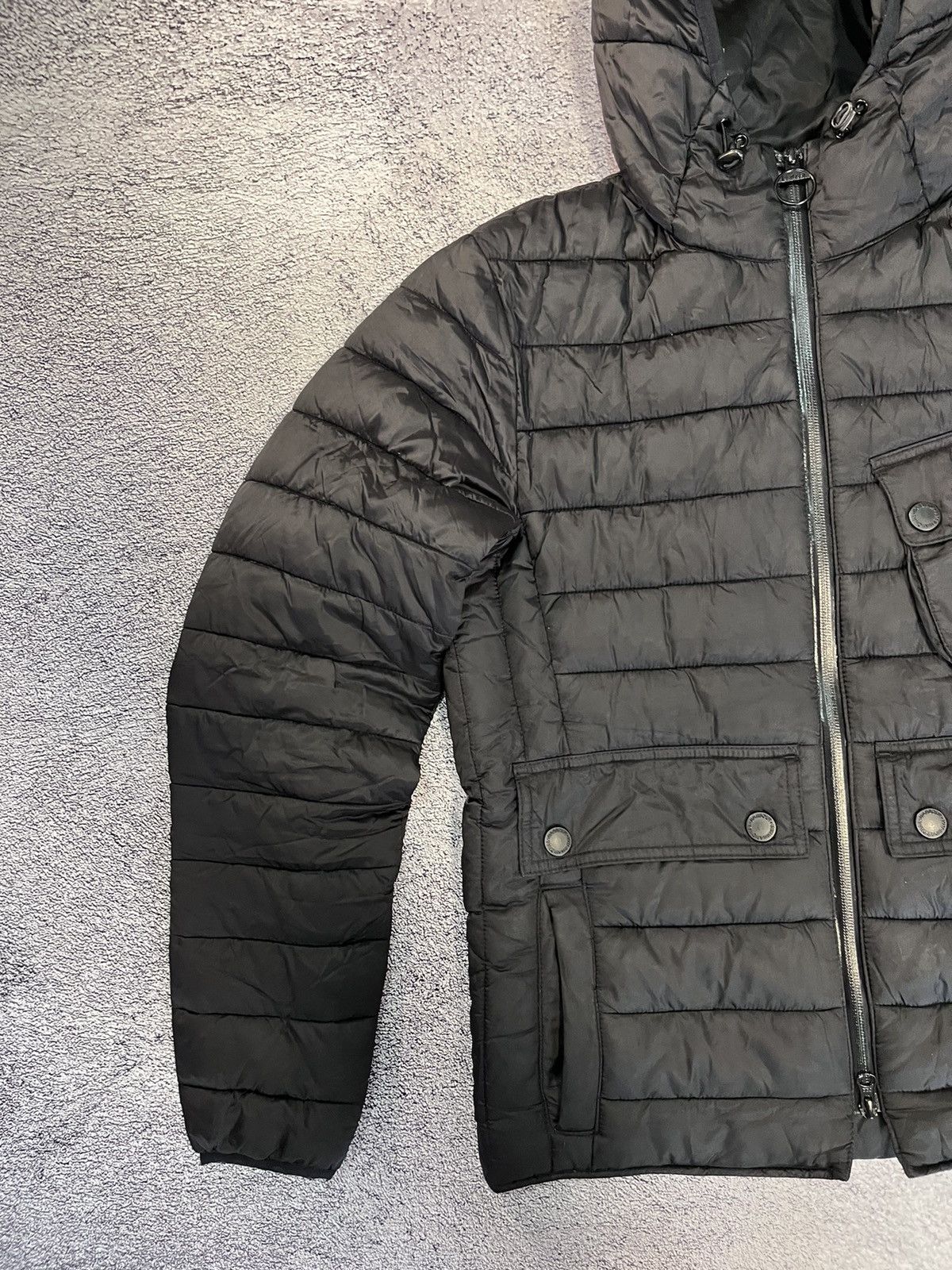 Barbour Barbour International Mens Jacket Ouston Quilted Fibre Down Size US S / EU 44-46 / 1 - 5 Thumbnail