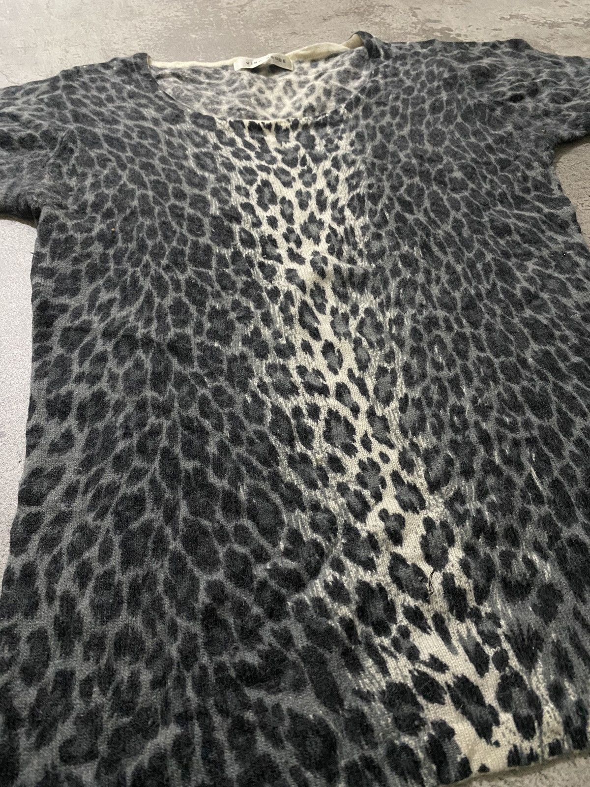 Hysteric Glamour Y2k Vino Rouge Leopard Grunge Poem Ifisixwasninw Tee Size S / US 4 / IT 40 - 3 Thumbnail