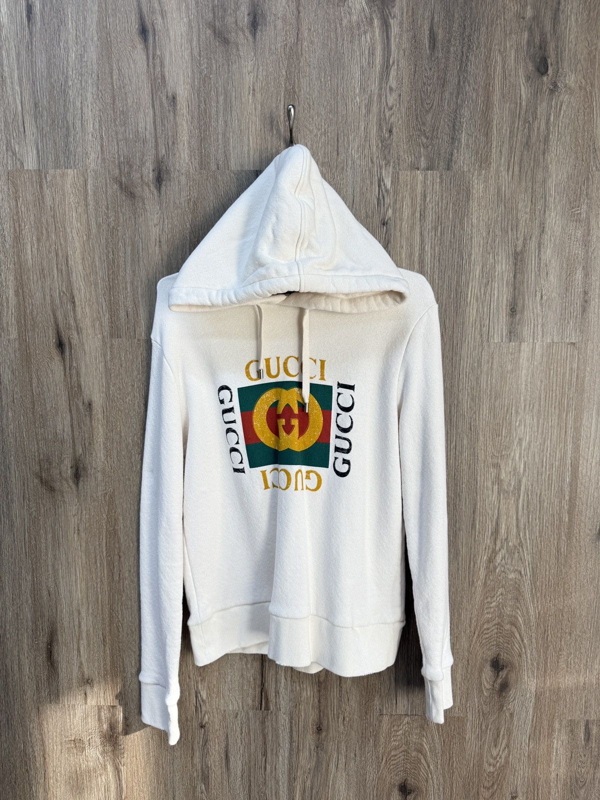 Gucci Gucci White Hoodie Size US S / EU 44-46 / 1 - 1 Thumbnail