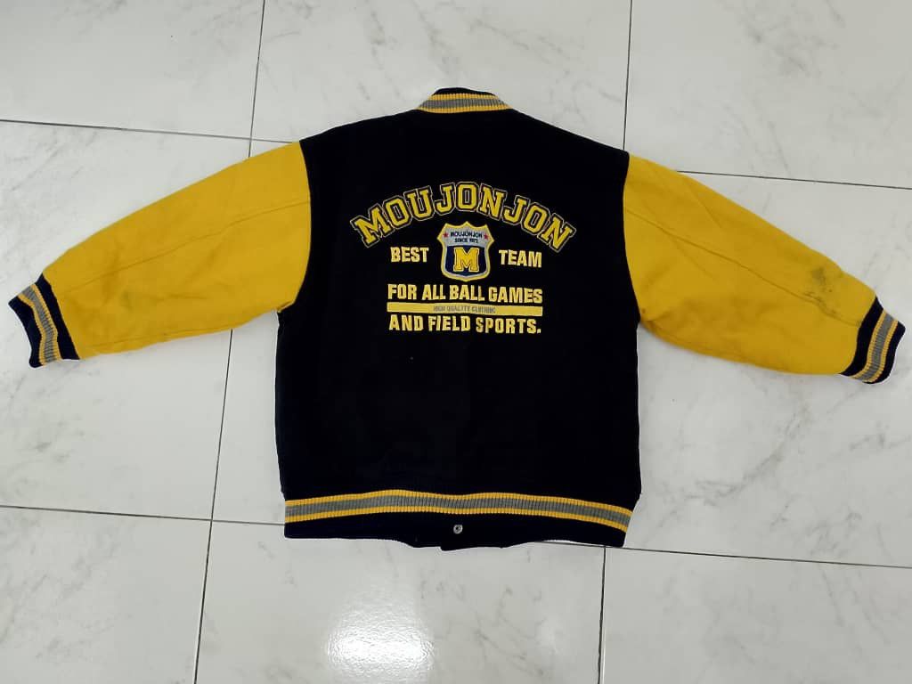 Japanese Brand × Vintage VINTAGE VARSITY JACKET MOUJONJON KID SCOVIL RIVET Size US XXS / EU 40 - 8 Thumbnail