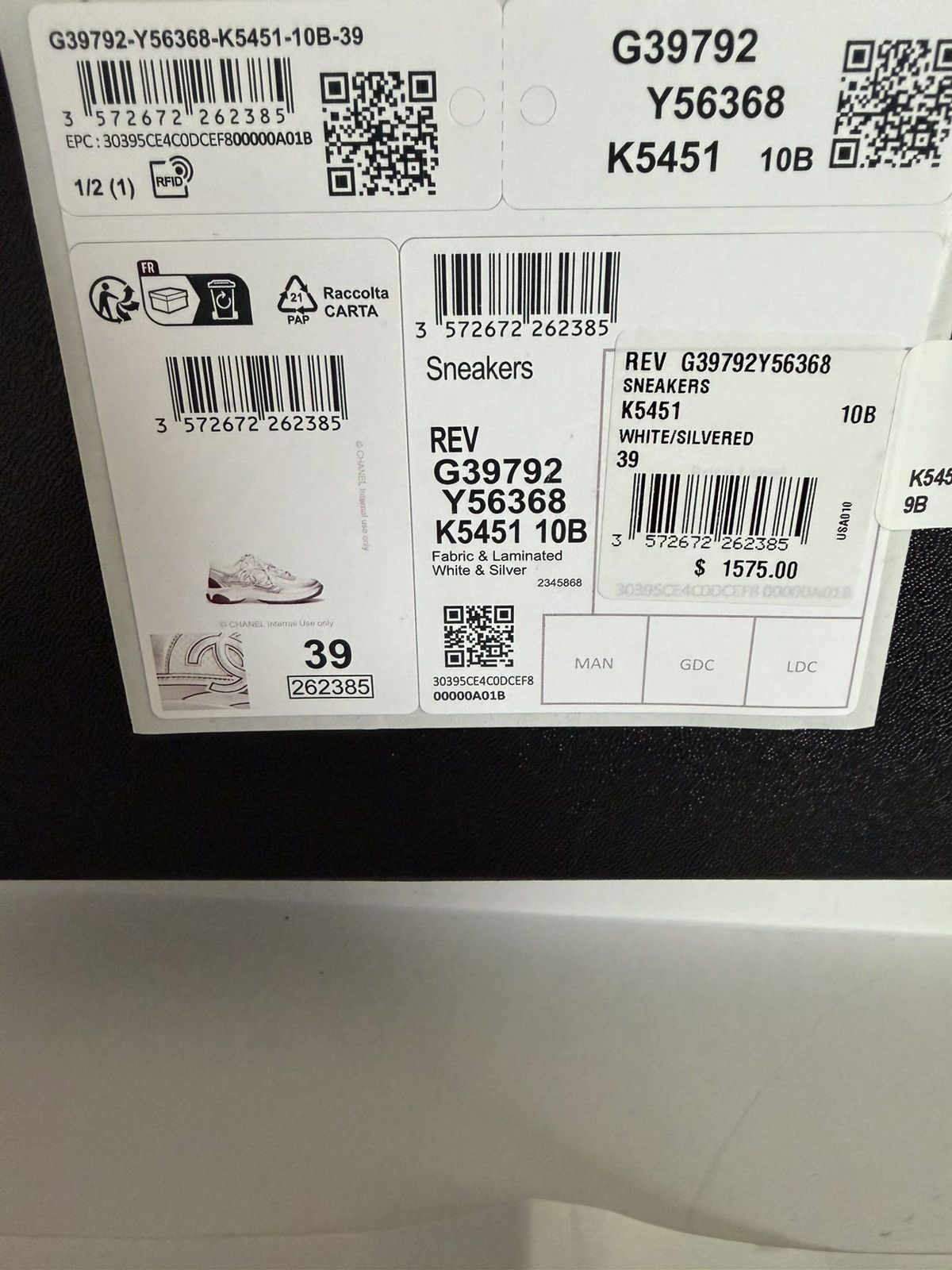 Chanel Chanel runners Size US 8 / IT 38 - 8 Thumbnail
