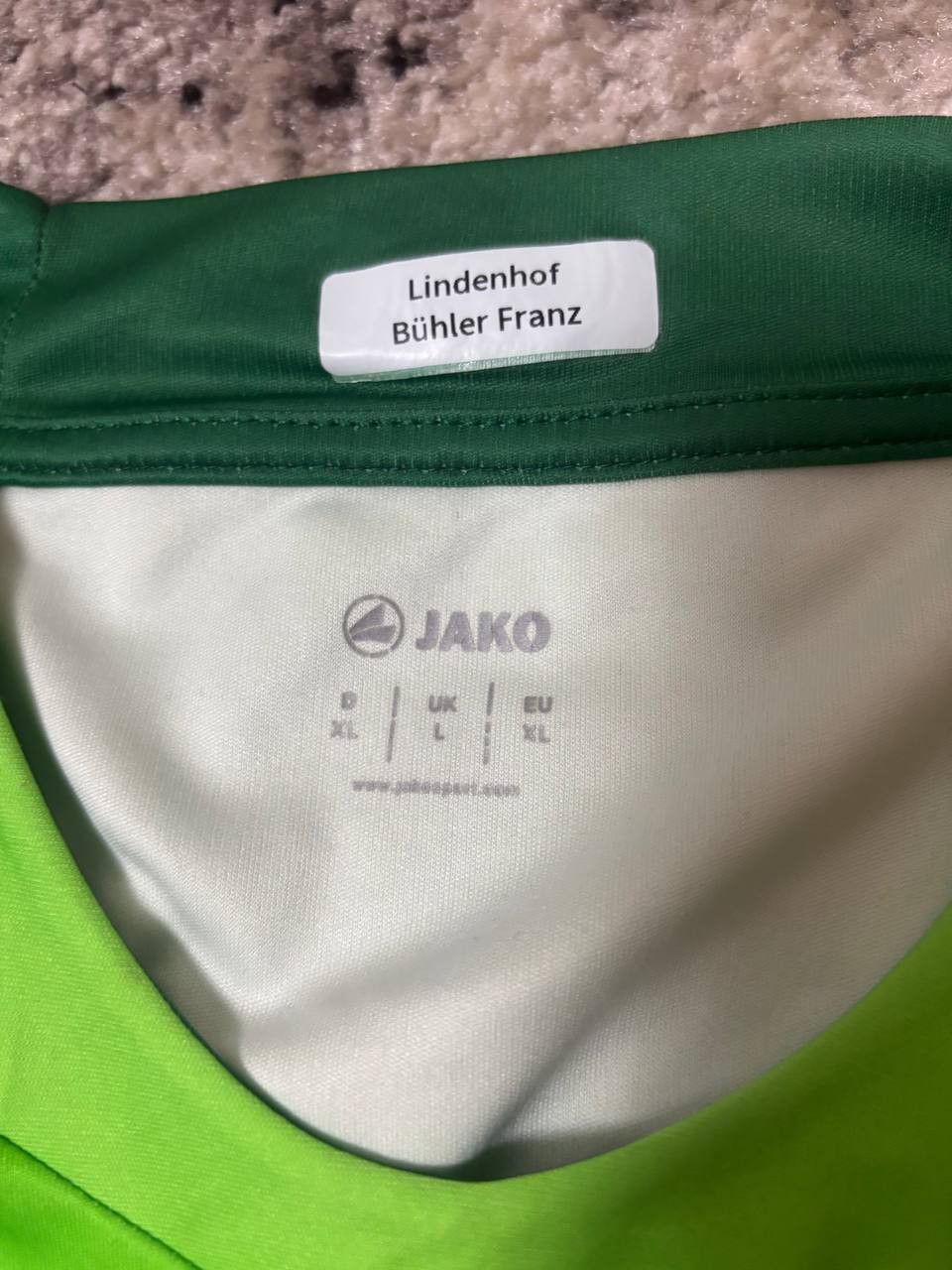 Vintage FC St. Gallen 1879,Goalkeeper, Argyle, 08/10, XL, Football Size US XL / EU 56 / 4 - 7 Thumbnail