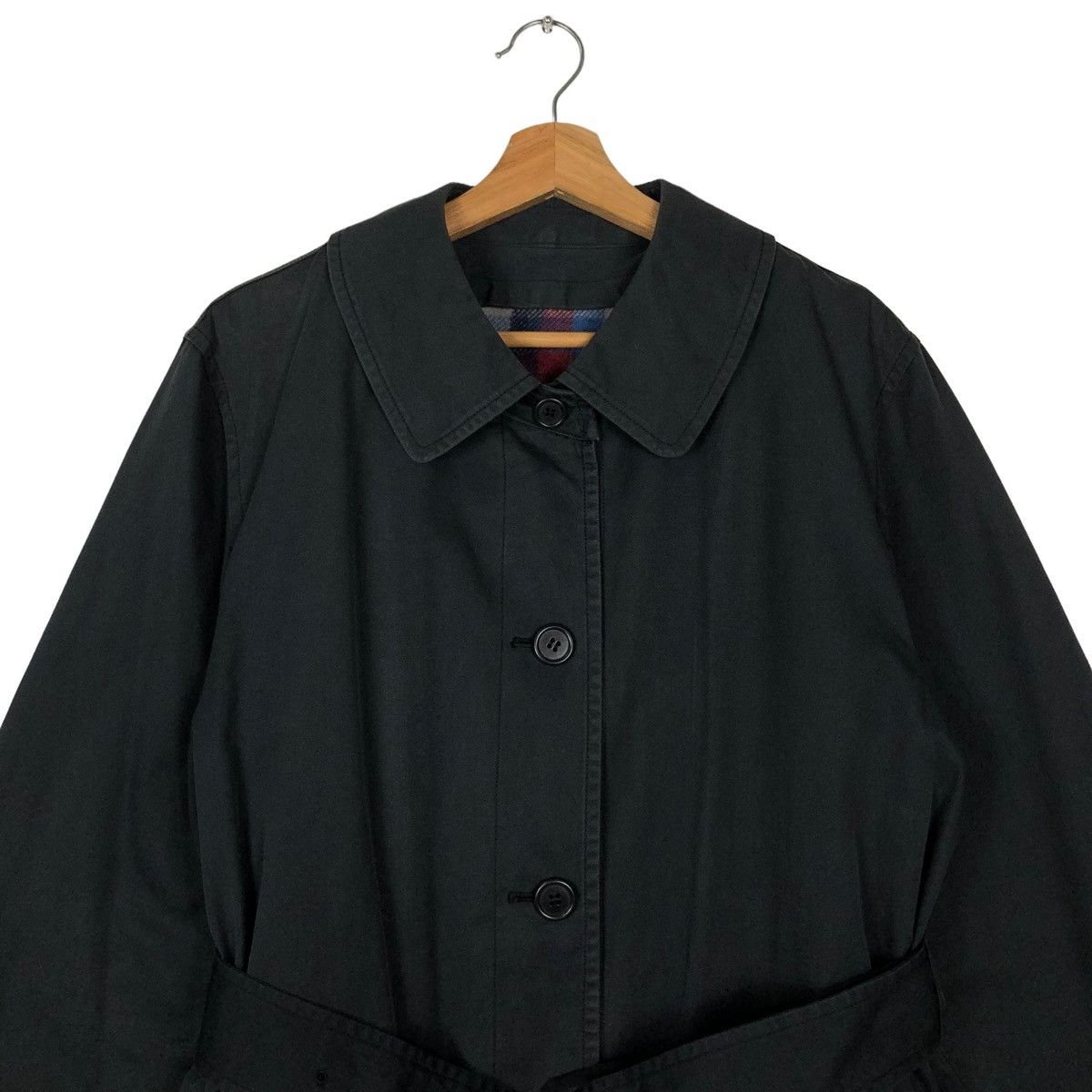 Issey Miyake 🔥90’s Vintage Long Jacket Issey Miyake Blanket Lining Tartan Size US M / EU 48-50 / 2 - 3 Thumbnail