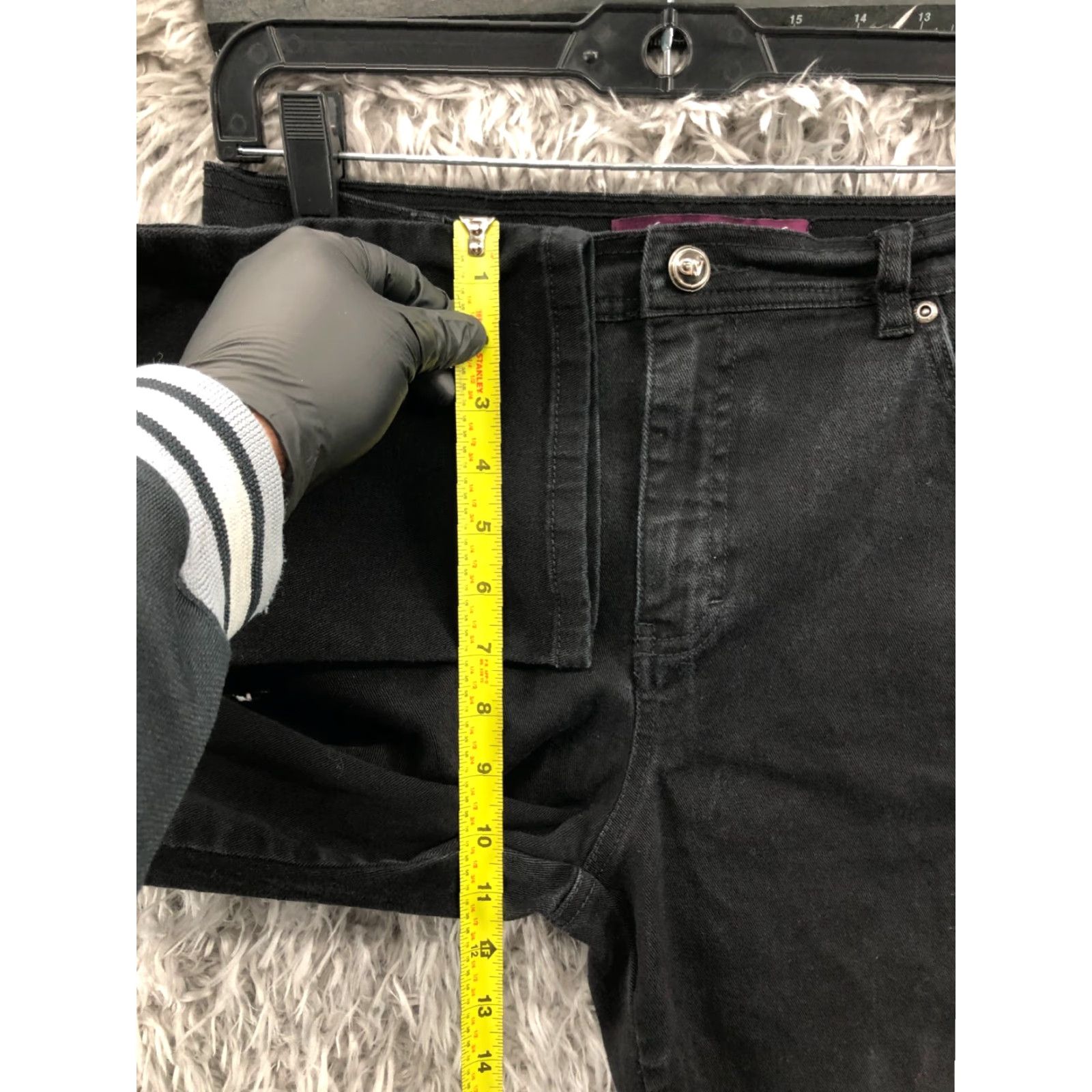 Gloria Vanderbilt VINTAGE Gloria Vanderbilt Capri Jeans Shirt? Size 32" / US 10 / IT 46 - 4 Thumbnail
