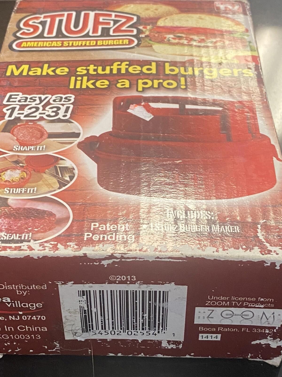 Other STUFZ Burger Stuffer Hamburger Maker Stuff BBQ As Seen On TV Size ONE SIZE - 11 Thumbnail