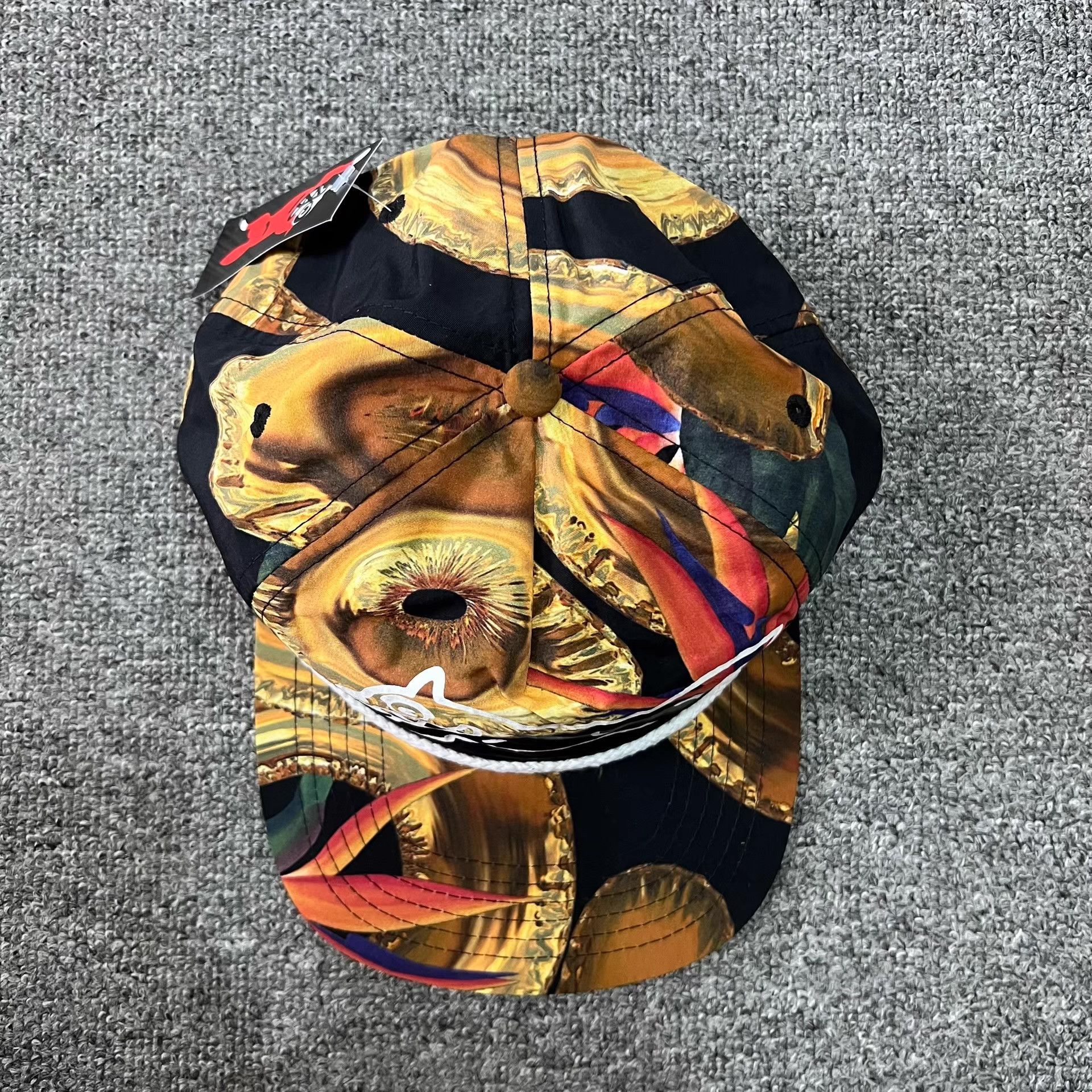 Billionaire Boys Club BBC ICECREAM Flying Dog Flat Brim Baseball Cap & Sun Hat Q7 Size ONE SIZE - 8 Thumbnail