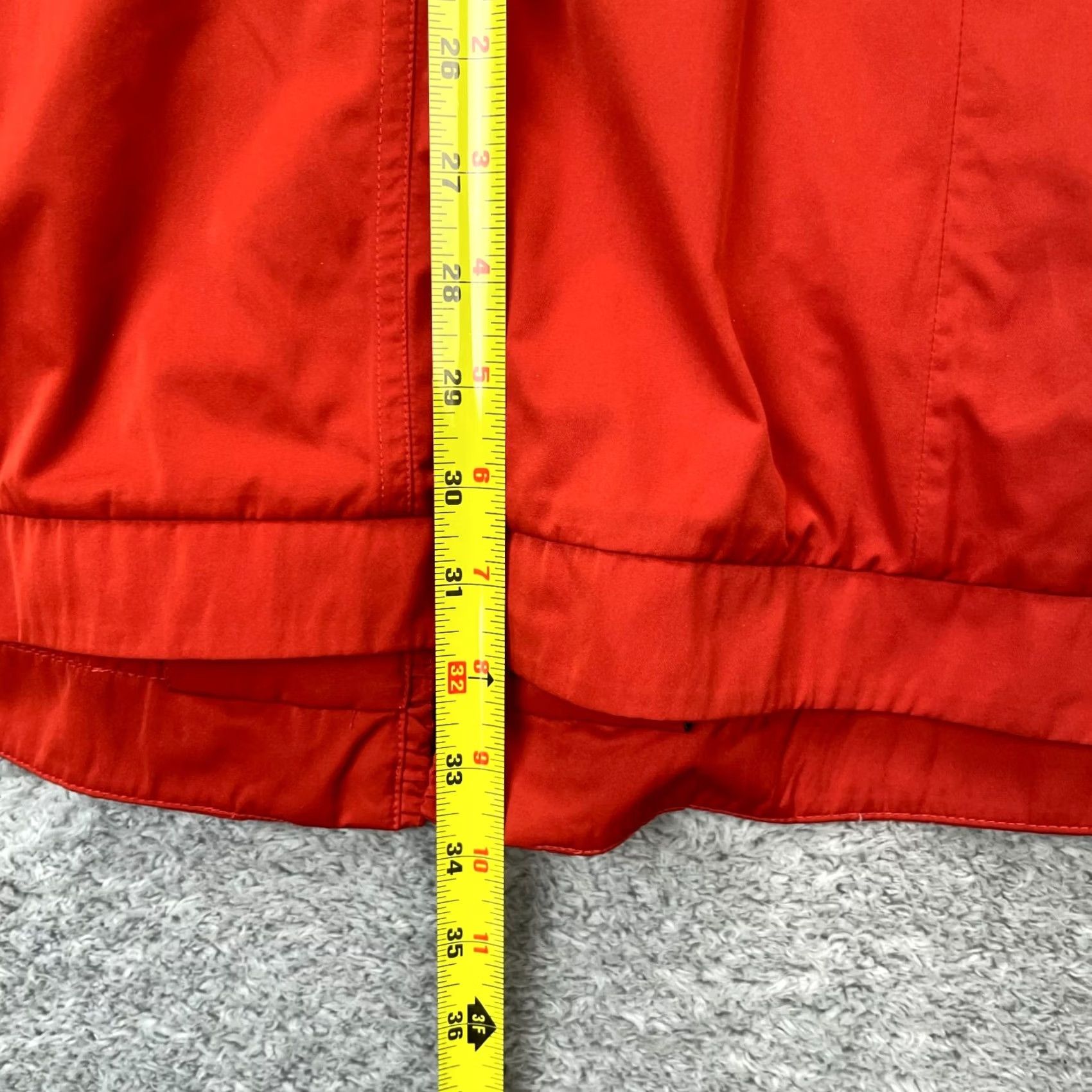 Vintage Rainforest Jacket Womens Small Red Packable Travel Coat Wrinkle Free Waterproof Size S / US 4 / IT 40 - 6 Thumbnail