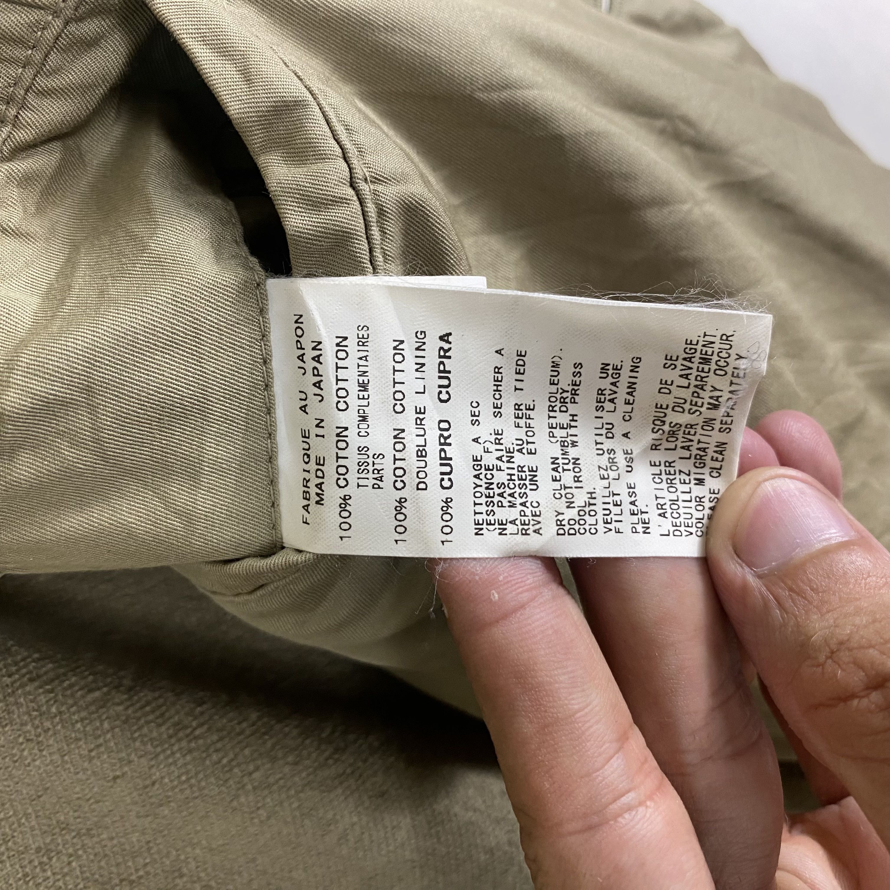 Yohji Yamamoto 💥YOHJI YAMAMOTO POUR HOMME SS02 KHAKIS JACKET Size US M / EU 48-50 / 2 - 13 Thumbnail