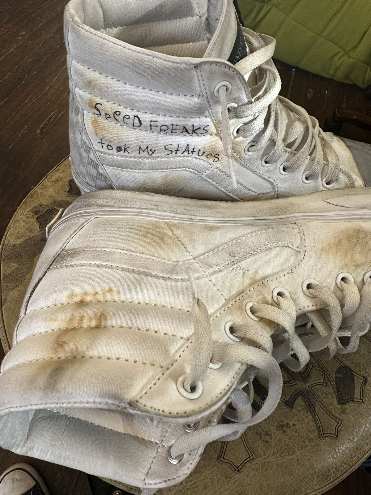 Enfants Riches Deprimes EARLY ERD HAND DRAWN HENRI LEAVI VANS Size US 11 / EU 44 - 2 Thumbnail