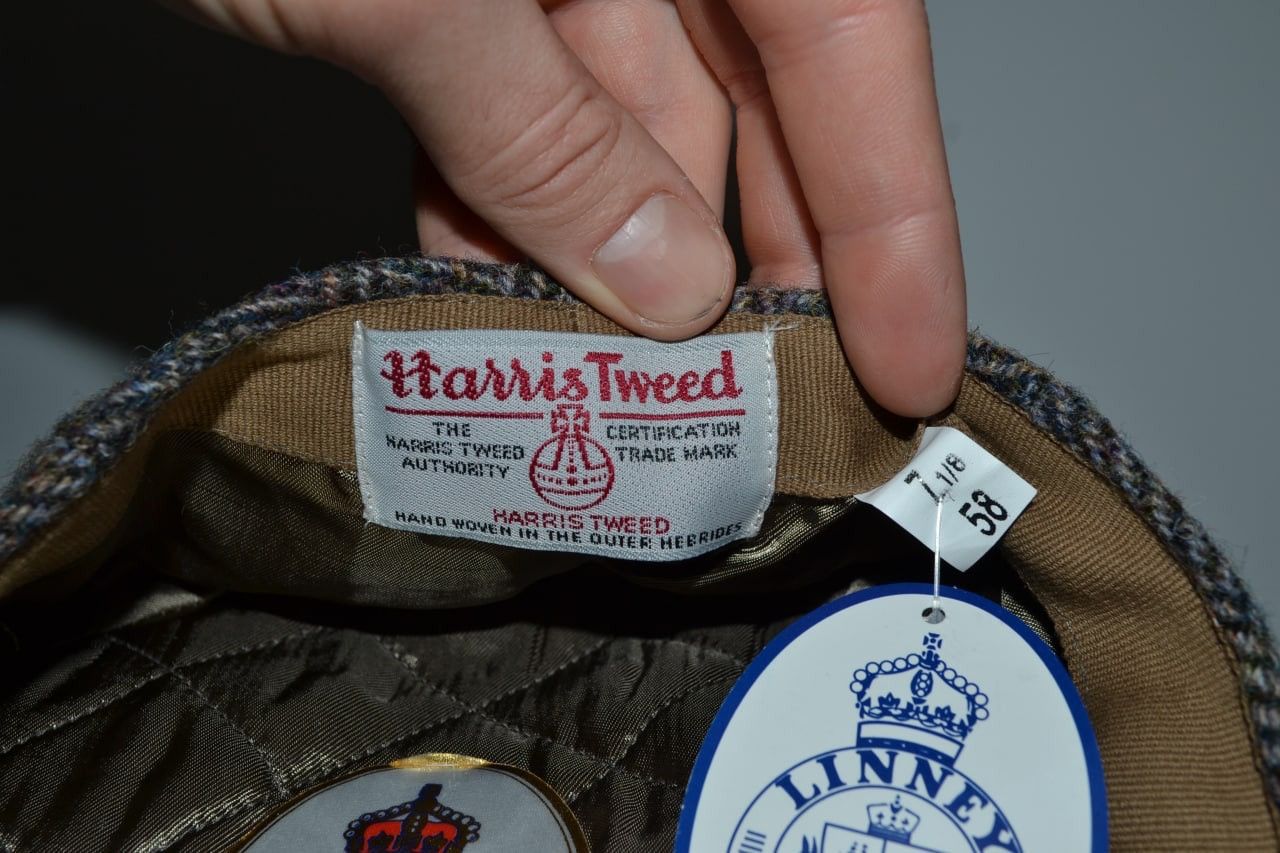 Harris Tweed × Vintage New Harris Tweed Cap Size ONE SIZE - 7 Thumbnail
