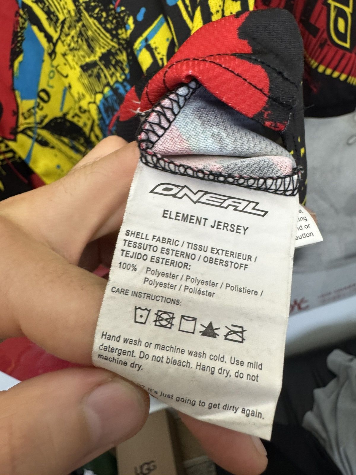 Vintage Oneal Motocross Jersey Element Fullprint Rock Vibe Racing Size US L / EU 52-54 / 3 - 7 Thumbnail