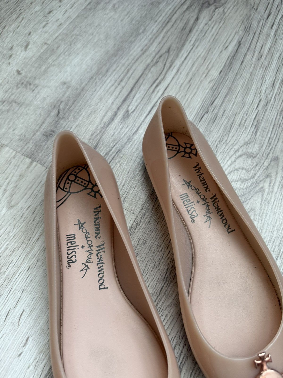 Melissa × Vivienne Westwood Vivienne Westwood Anglomania Melissa Ballet Flats Shoes Size US 6 / IT 36 - 23 Thumbnail