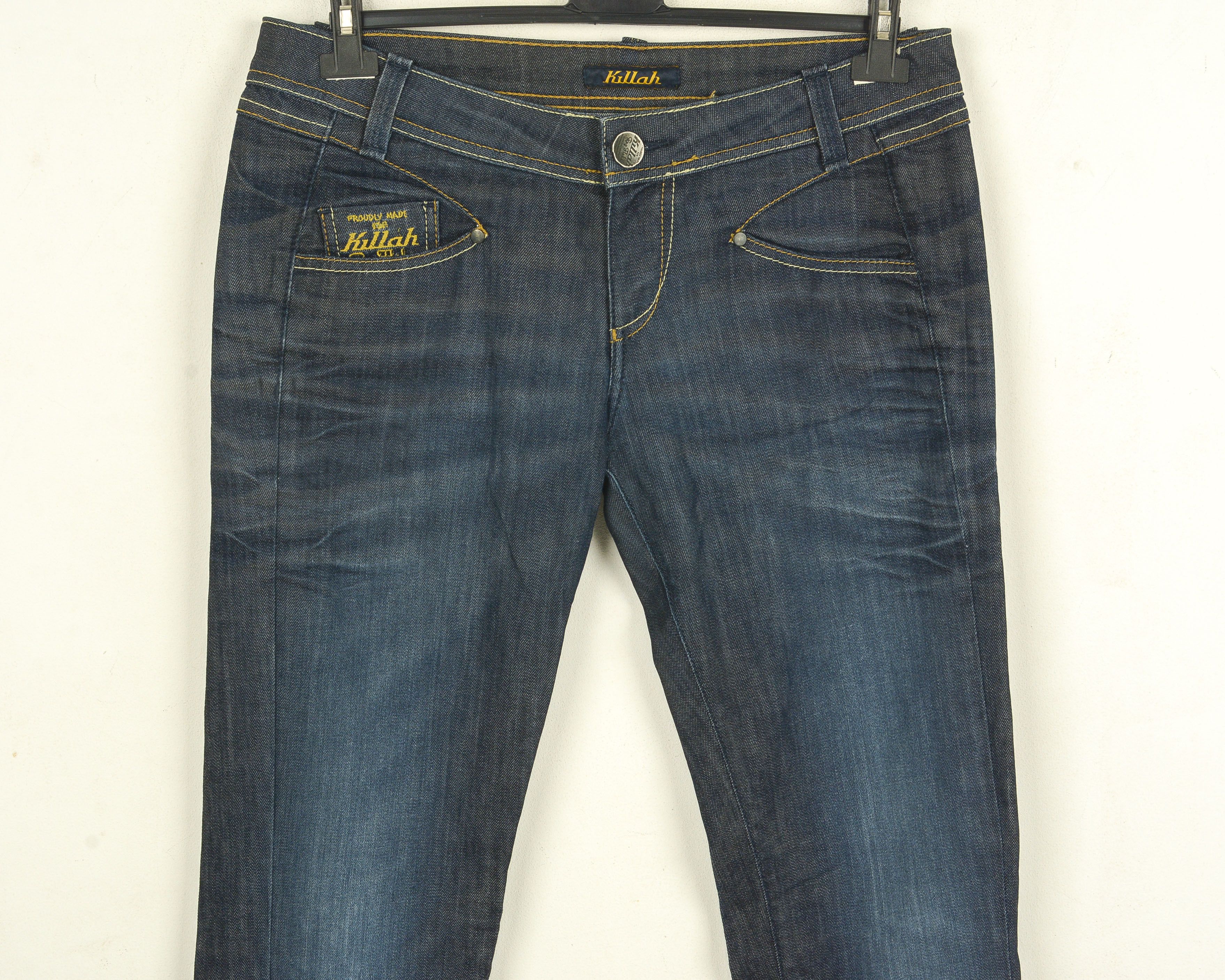 Other KILLAH EKE Women W34 L34 Slim Jeans Straight Trousers Pants Size 34" / US 12 / IT 48 - 2 Thumbnail