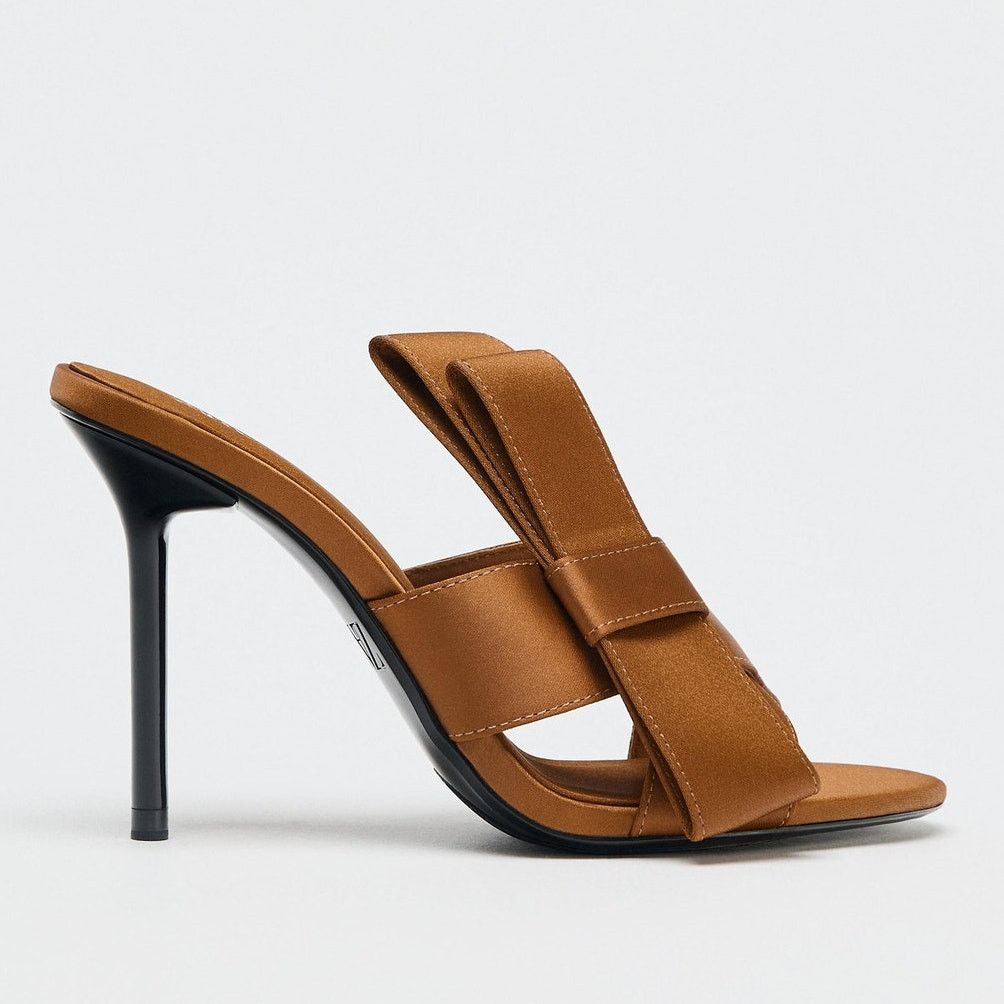 Zara RARE!!! ZARA Heels with Crossover Strap NWT Size US 8 / IT 38 - 15 Thumbnail