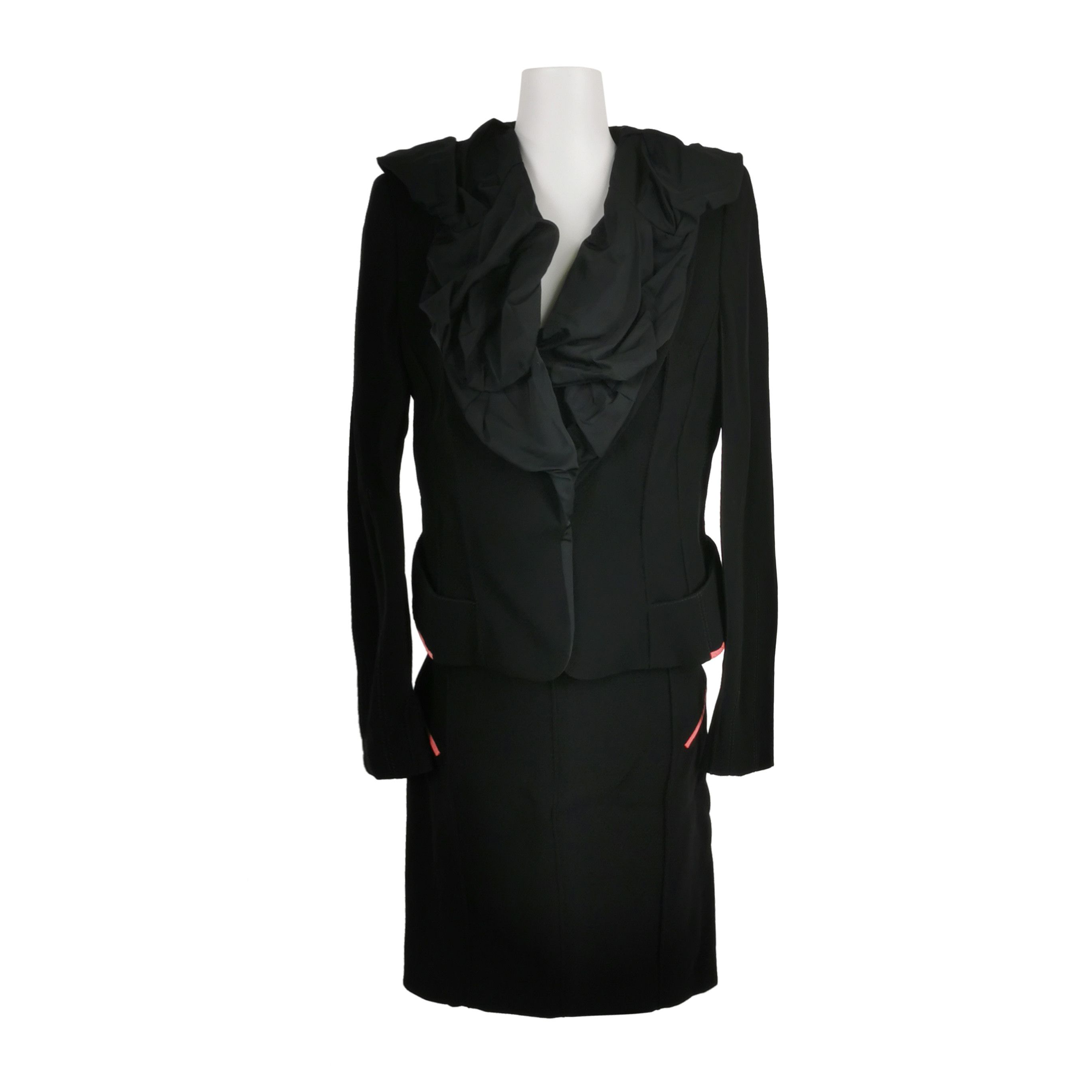 Louis Vuitton Louis Vuitton Silk Blend Blazer Set 38 Size S / US 4 / IT 40 - 1 Thumbnail