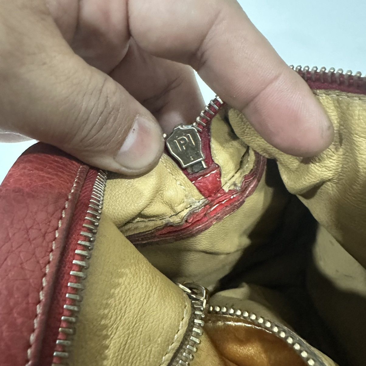 Prada PRADA VITELLO DAINO LEATHER BAULETTO MINI BOSTON BAG Size ONE SIZE - 19 Thumbnail