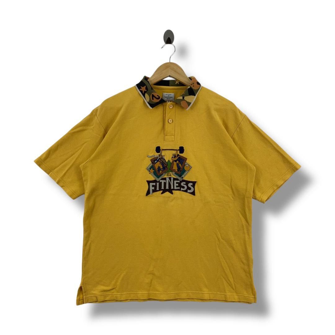 Designer × Jean Charles De Castelbajac Vintage JEAN CHARLES DE CASTELBAJAC embroidery polo tee Size US L / EU 52-54 / 3 - 1 Thumbnail