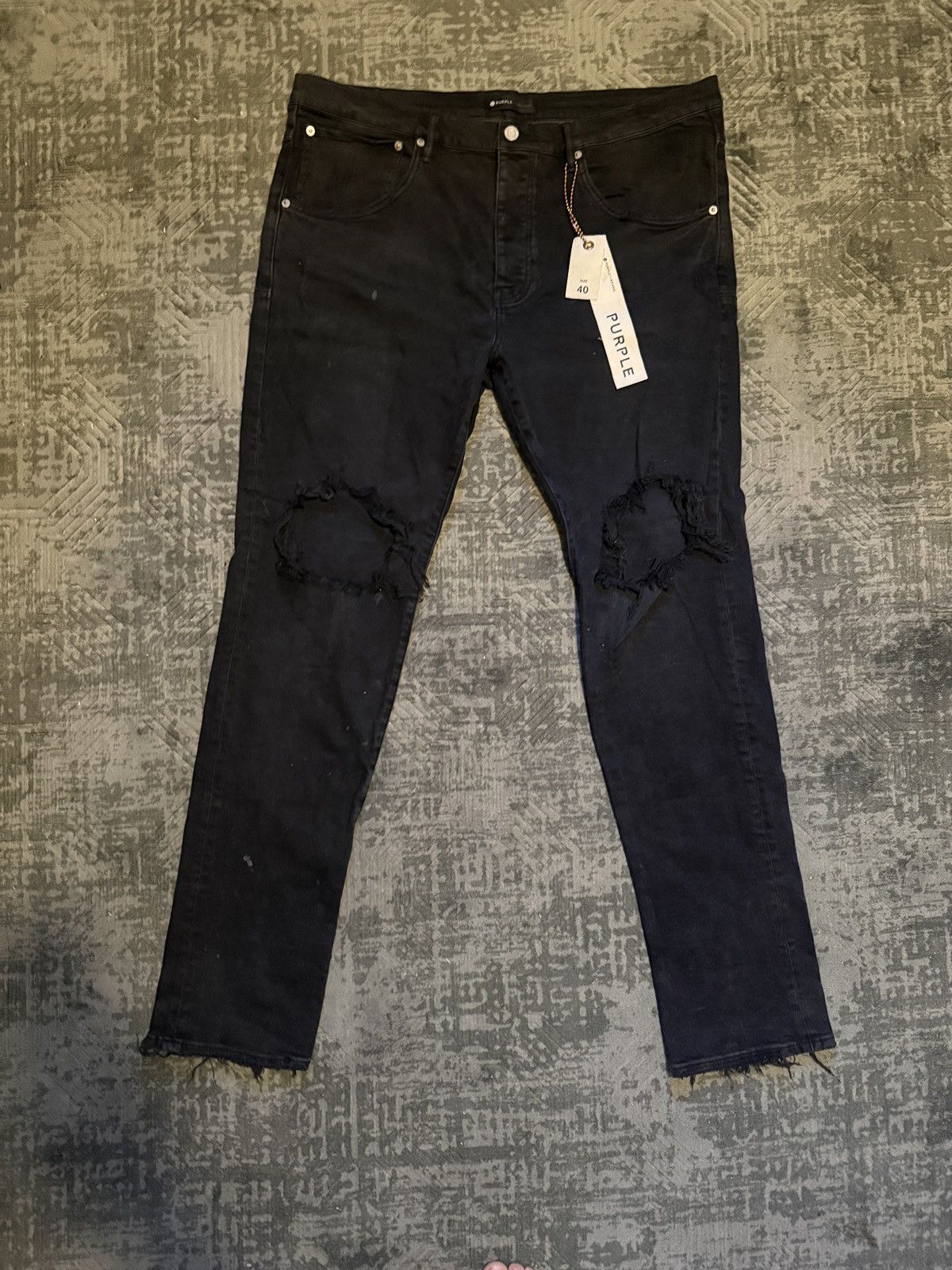 Purple Brand Purple jeans black skinny Size US 40 / EU 56 - 1 Thumbnail
