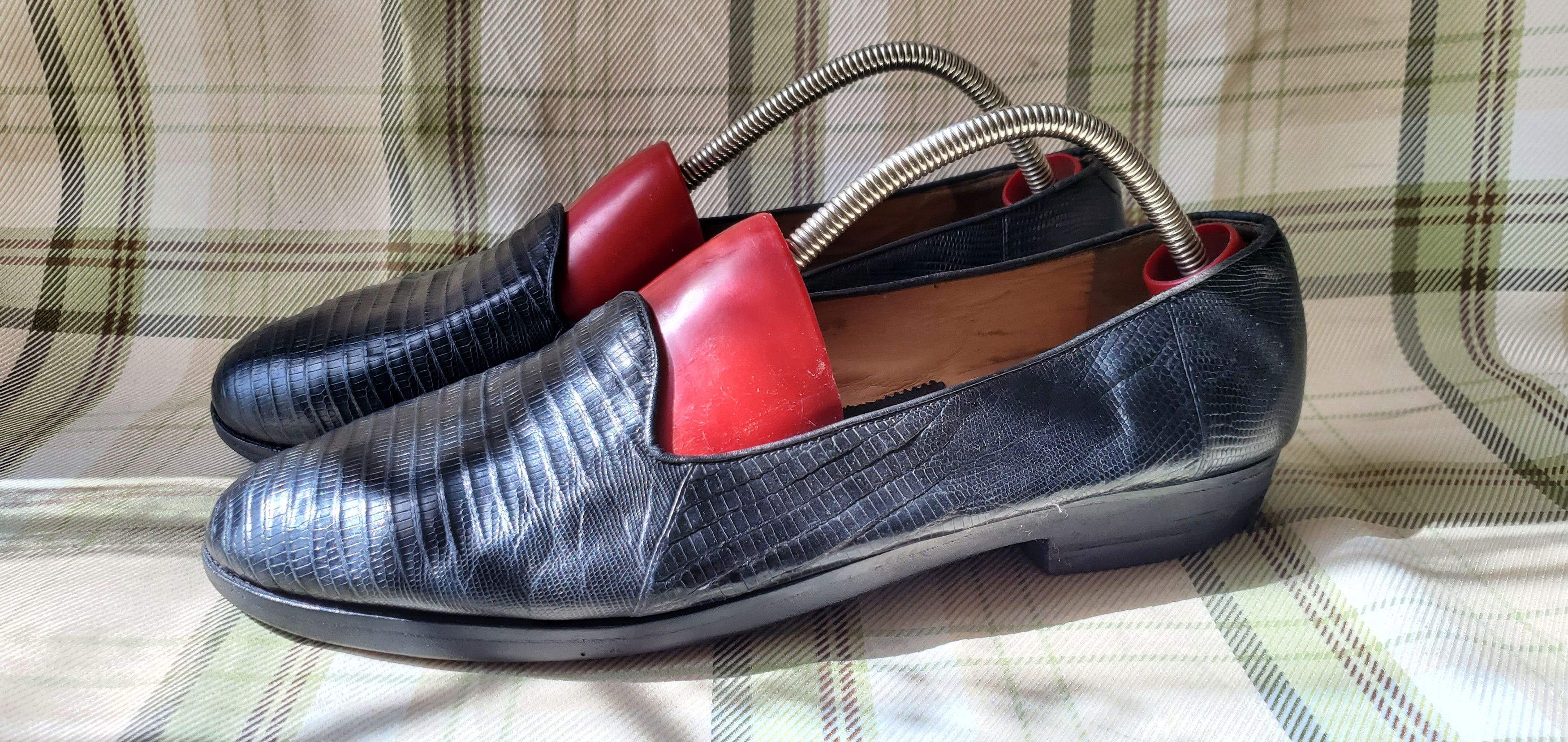 Mauri Mauri Lizard Leather Loafer Shoes Size US 11 / EU 44 - 1 Thumbnail
