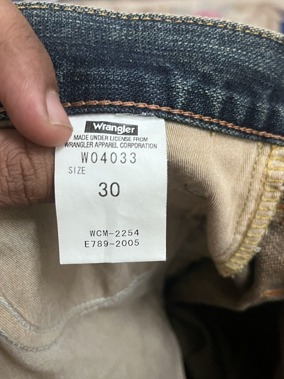Vintage × Wrangler Vintage Wrangler Mudwsh Distressed Style Jeans Size US 32 / EU 48 - 12 Thumbnail