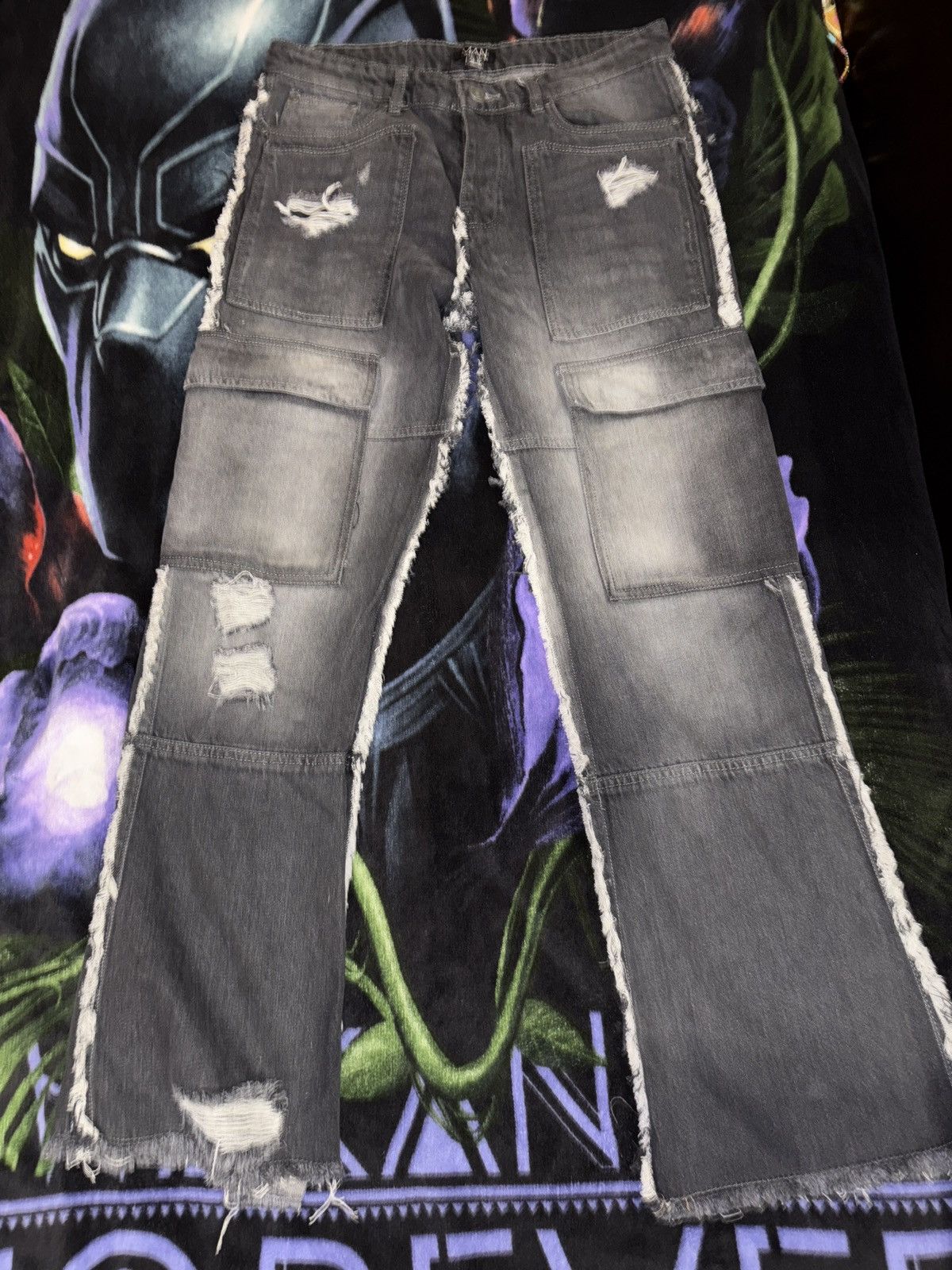 Other BoohooMan Black Denim Size US 32 / EU 48 - 1 Thumbnail