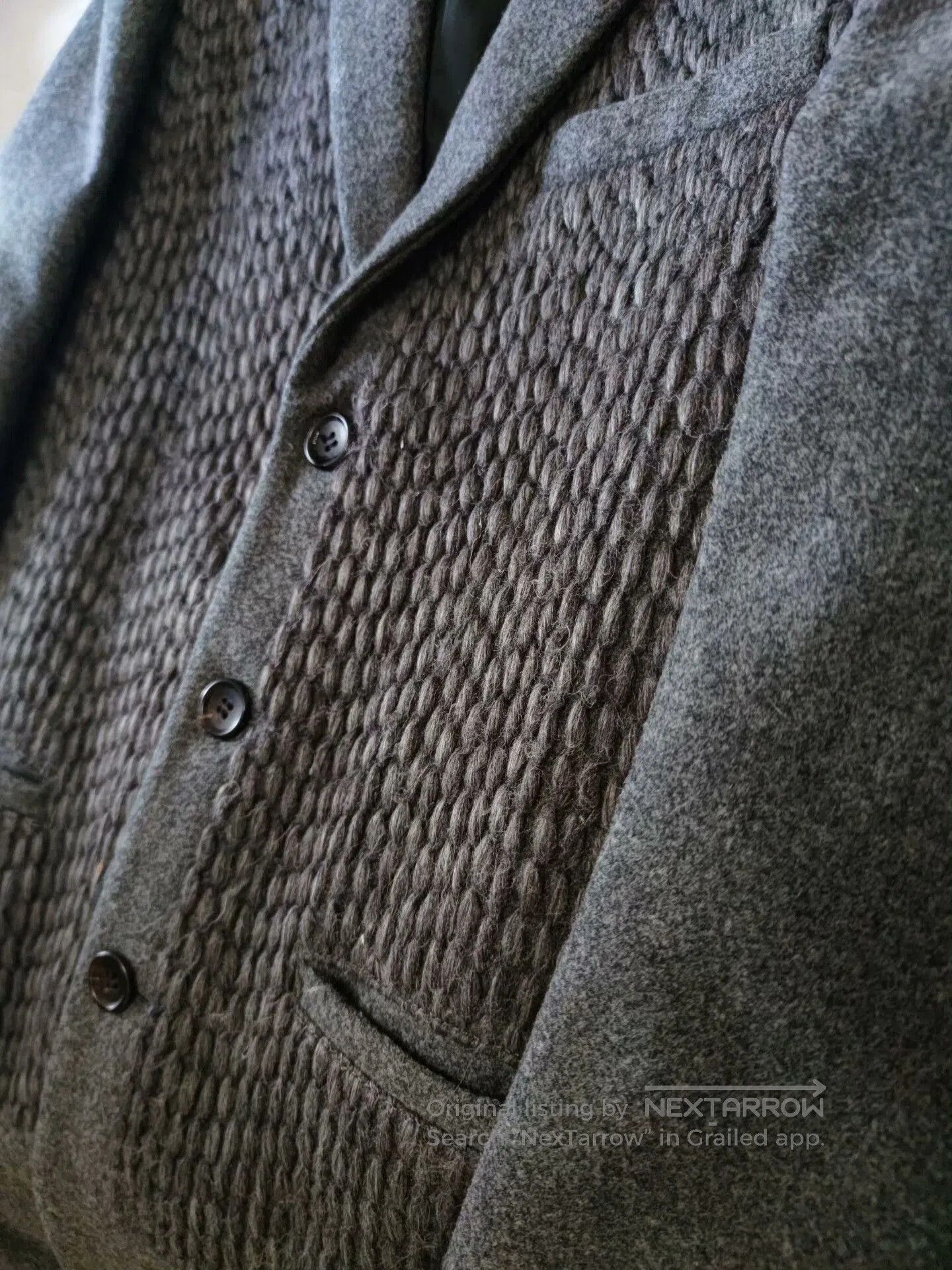 TAAKK Gray Wool and Cashmere Men's Coat. Size US M / EU 48-50 / 2 - 6 Thumbnail