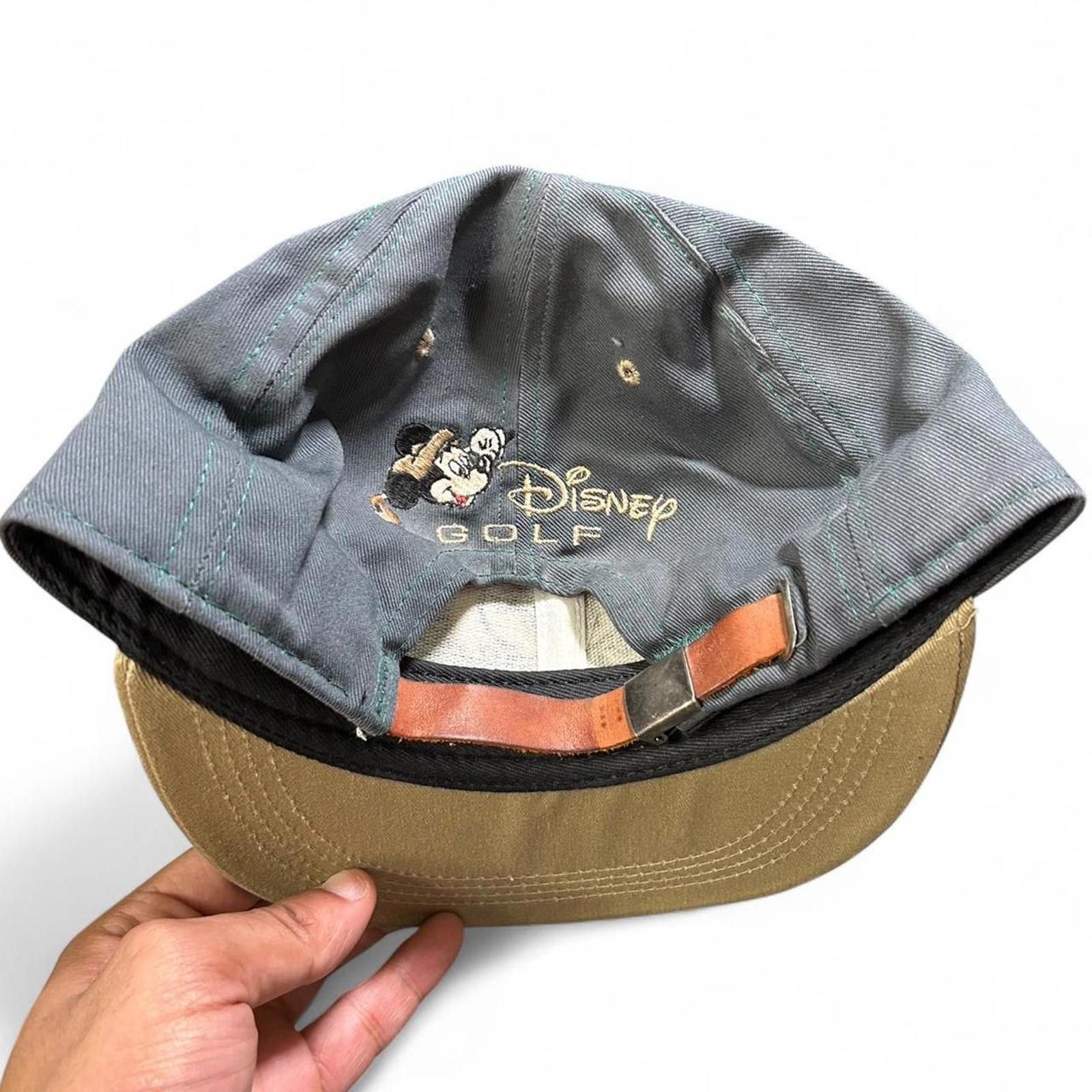 Disney VTG Disney's Magnolia Leather Strapback Hat Size ONE SIZE - 3 Thumbnail