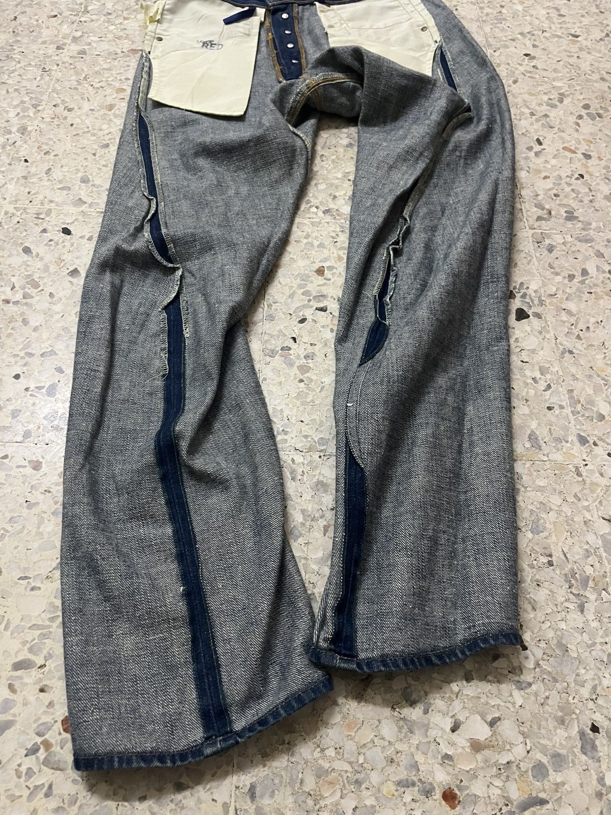 Levi's ARCHIVE Levi's RED 1st Gen 2000 Twisted Leg Denim Size US 30 / EU 46 - 19 Thumbnail