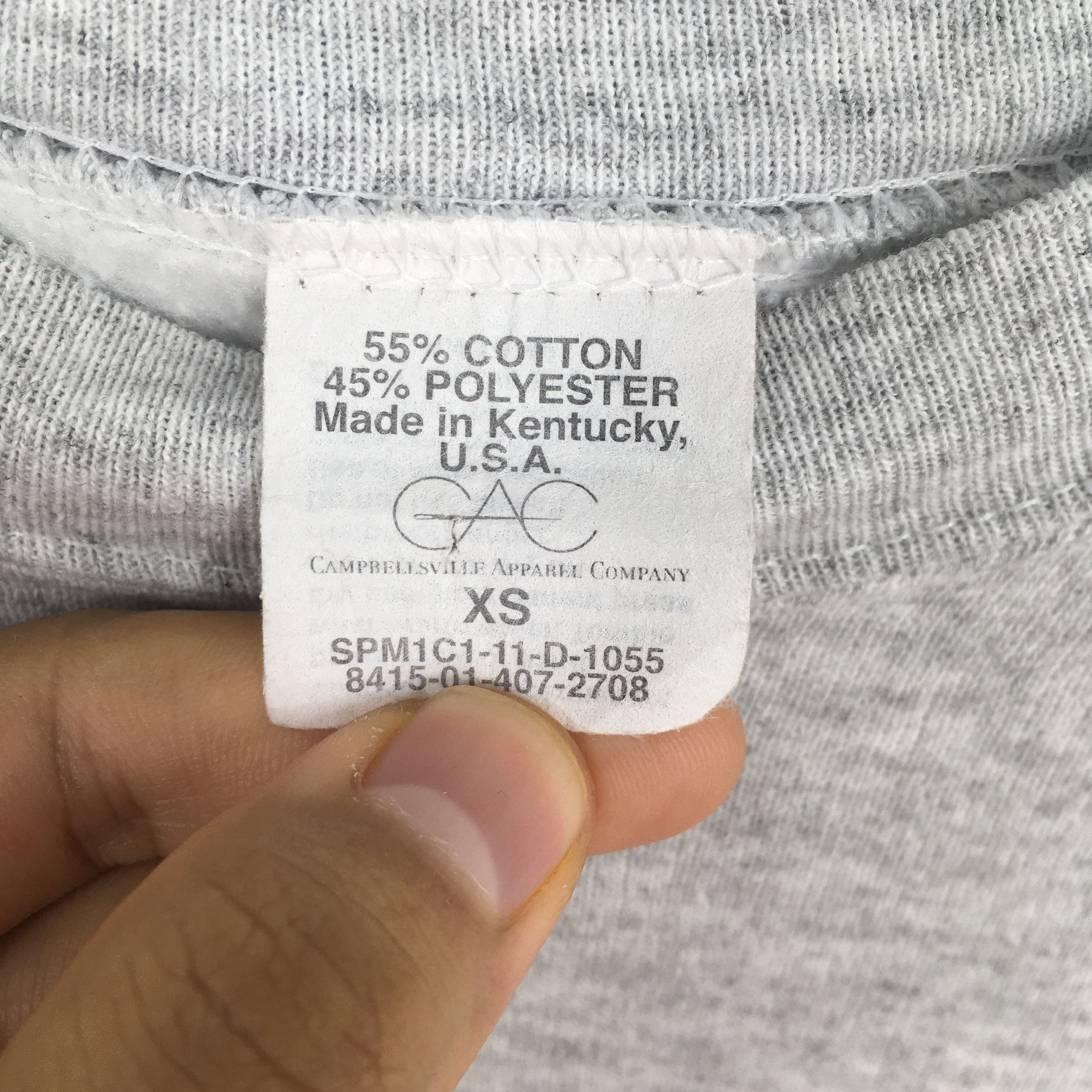 Other Vintage 90s Usa Air Force Gray Sweatshirt XSmall Size US XS / EU 42 / 0 - 5 Thumbnail