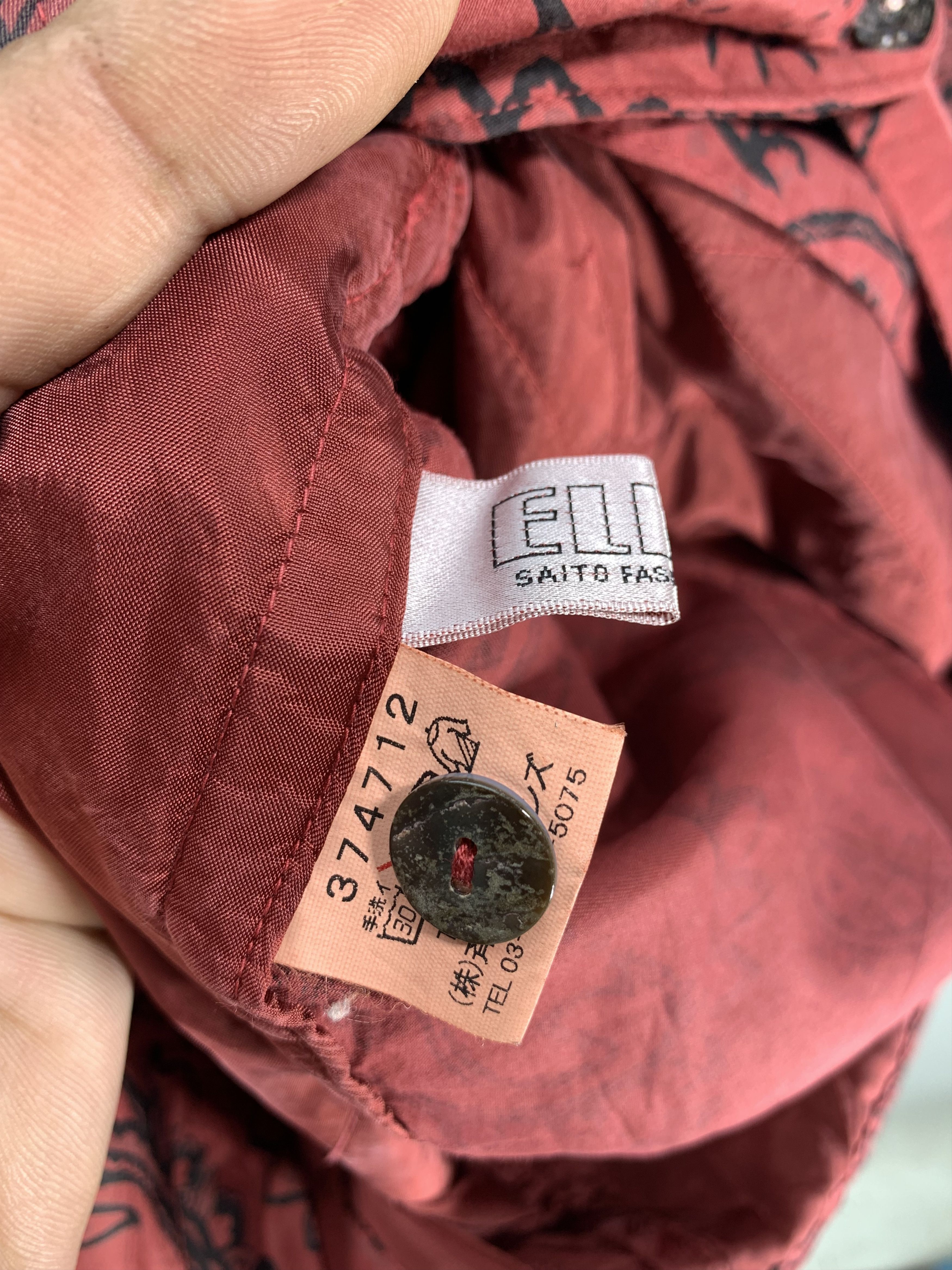 Japanese Brand × Vintage Vintage Pailesy Overprint Quilted jacket Size US M / EU 48-50 / 2 - 5 Thumbnail
