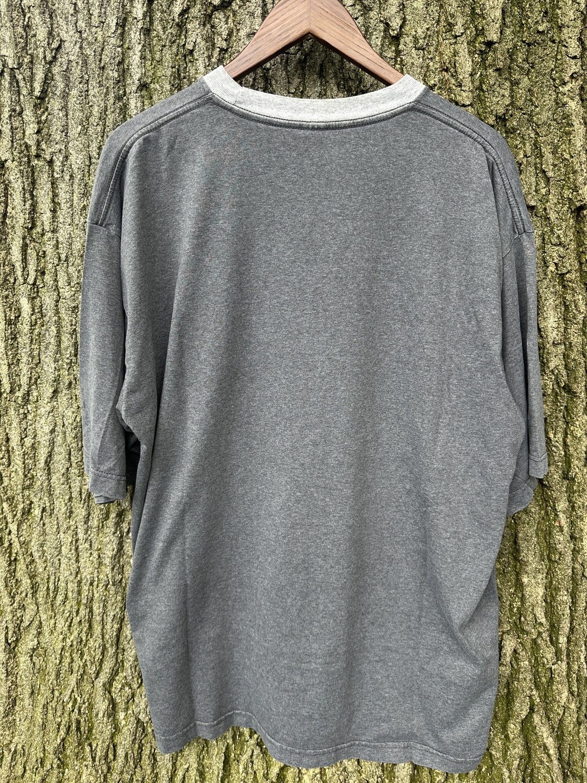 Phat Farm × Vintage Vintage Phat Farm Sun Faded Grey Graphic T Shirt Size US XL / EU 56 / 4 - 3 Thumbnail