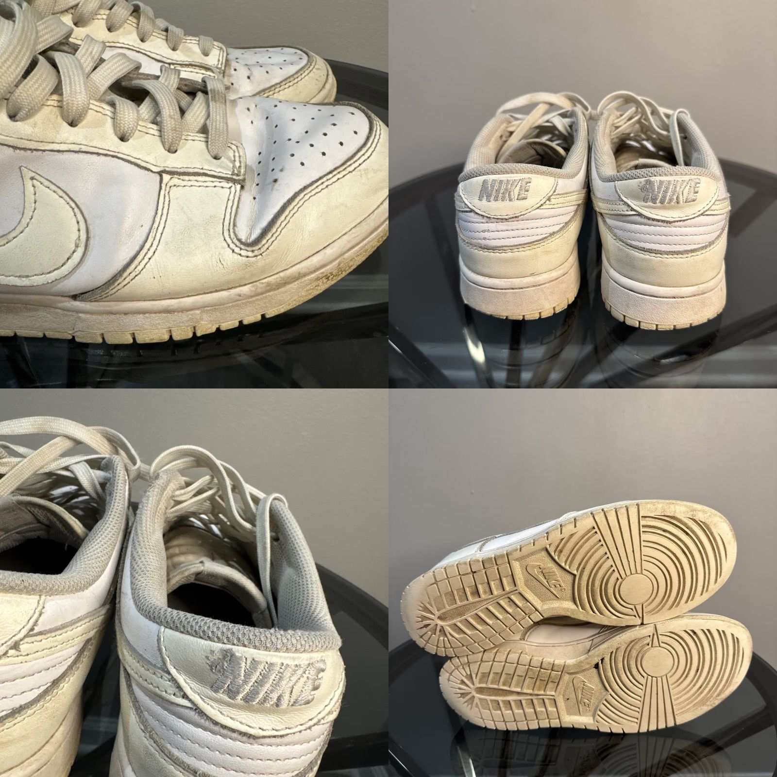 Nike DD1503-121 Nike Dunk Low Retro Coconut Milk Cream Sail Ivory Beige W Size 10.5 Women Sneaker Low Top Athletic Beige Nike Dunk Low Womens 10.5 Size US 11 / IT 41 - 10 Thumbnail