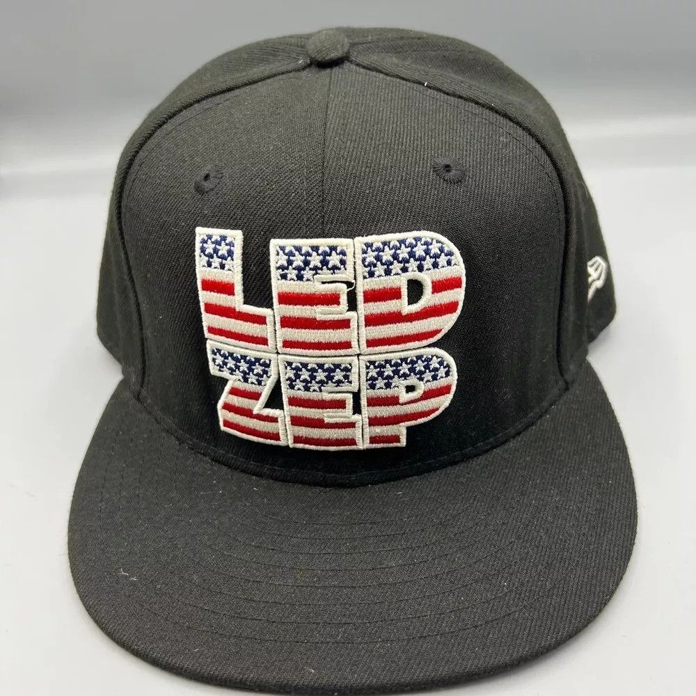 New Era Led Zeppelin Hat Men 7 1/2 Black 59Fifty New Era Fitted Cap Size ONE SIZE - 1 Thumbnail