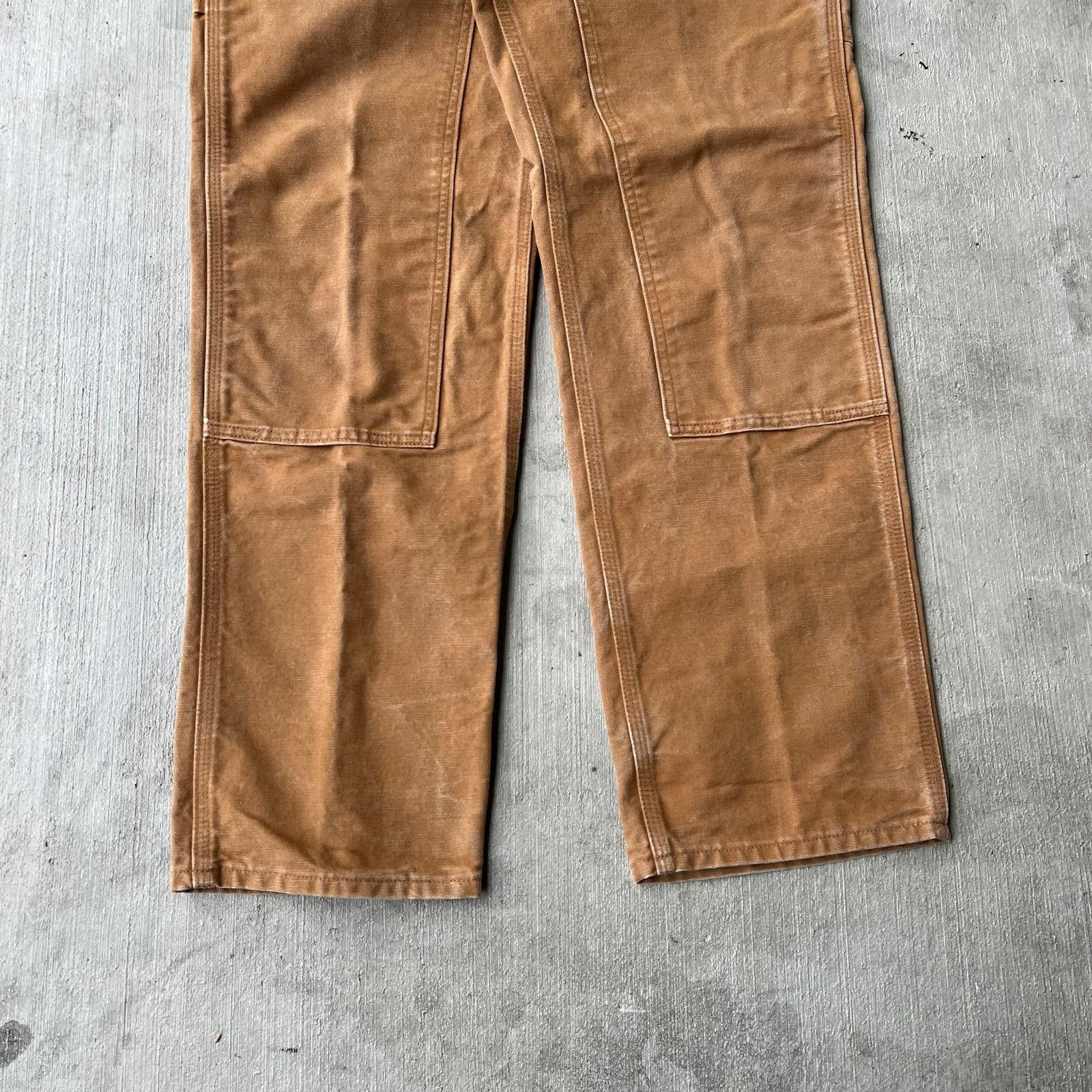 Carhartt × Vintage Carhartt brown double knee work wear carpenter pants Size US 30 / EU 46 - 3 Thumbnail