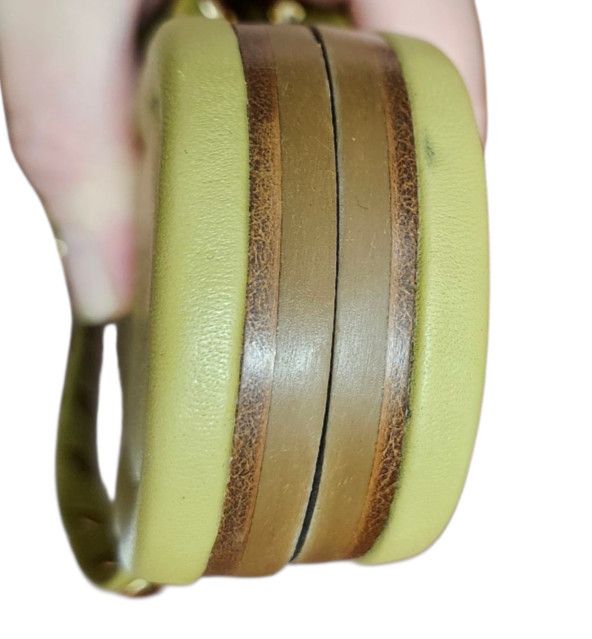 Ulla Johnson Ulla Johnson Olive Green Studded Sandals Square Toe Size US 9.5 / IT 39.5 - 7 Thumbnail
