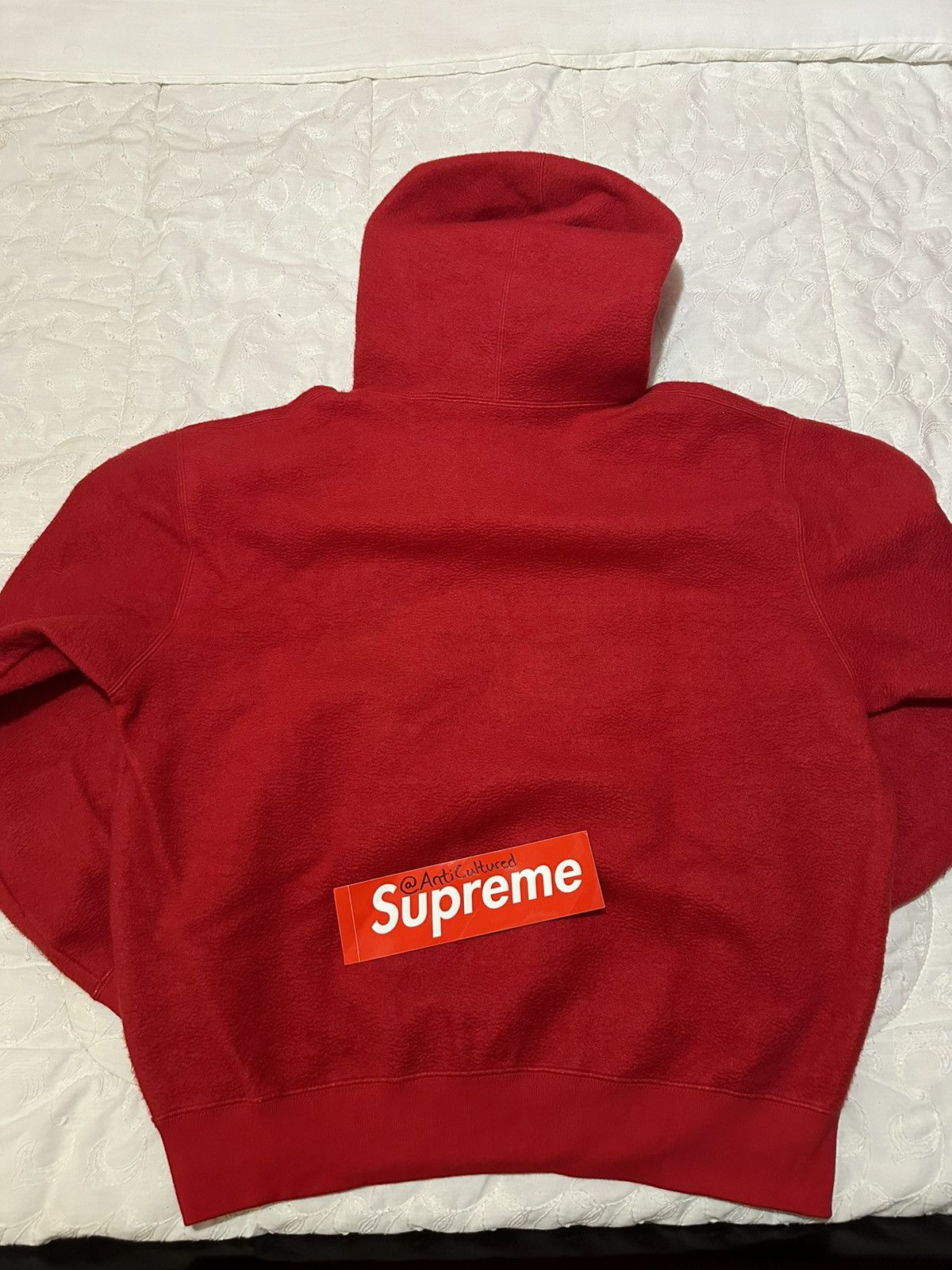 Supreme Supreme Inside Out Box Logo Hoodie Red Size US M / EU 48-50 / 2 - 2 Thumbnail