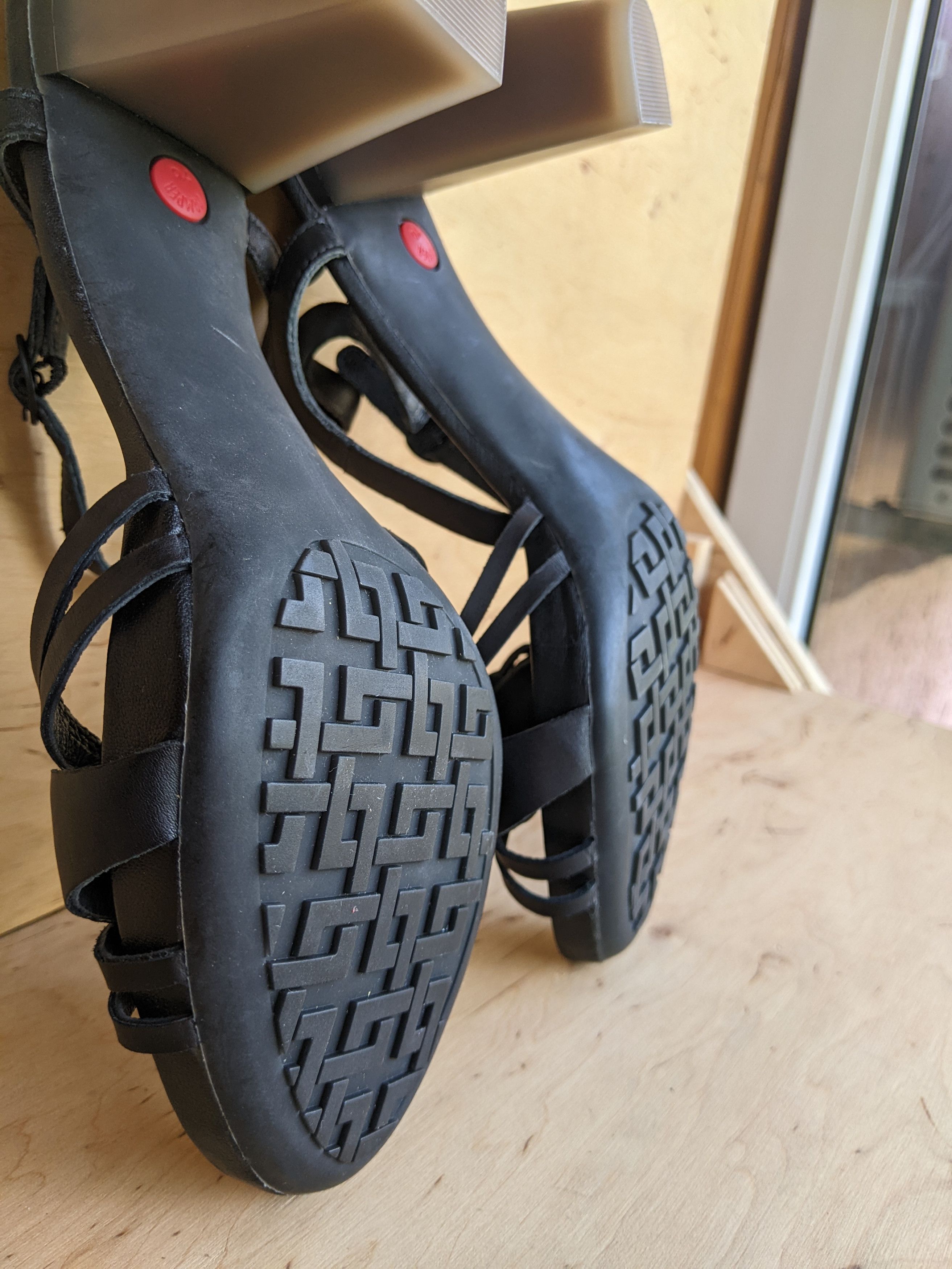 Camper Camper Womens Heels Shoes Ariadna Black Prada Dior Sandals Size US 8.5 / IT 38.5 - 17 Thumbnail