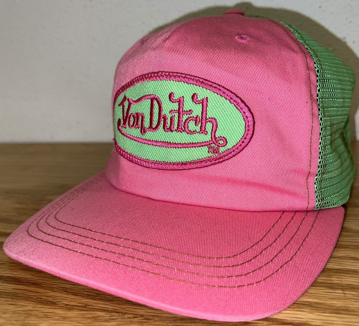Vintage Von Dutch Watermelon Trucker Hat