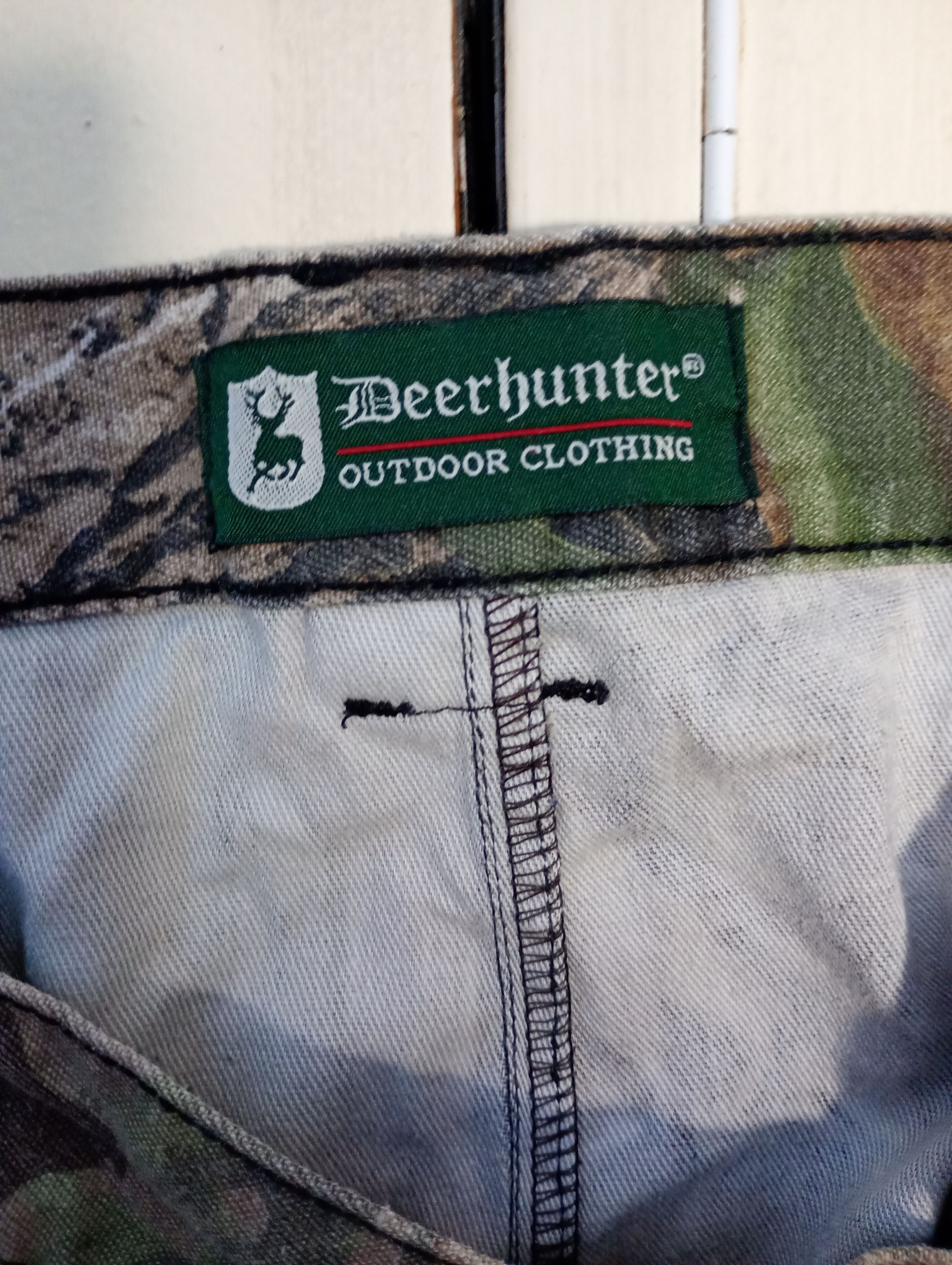 Hunter Vintage Real Tree Deerhunter Woodland Camo Cargo Pants Size US 40 / EU 56 - 7 Thumbnail
