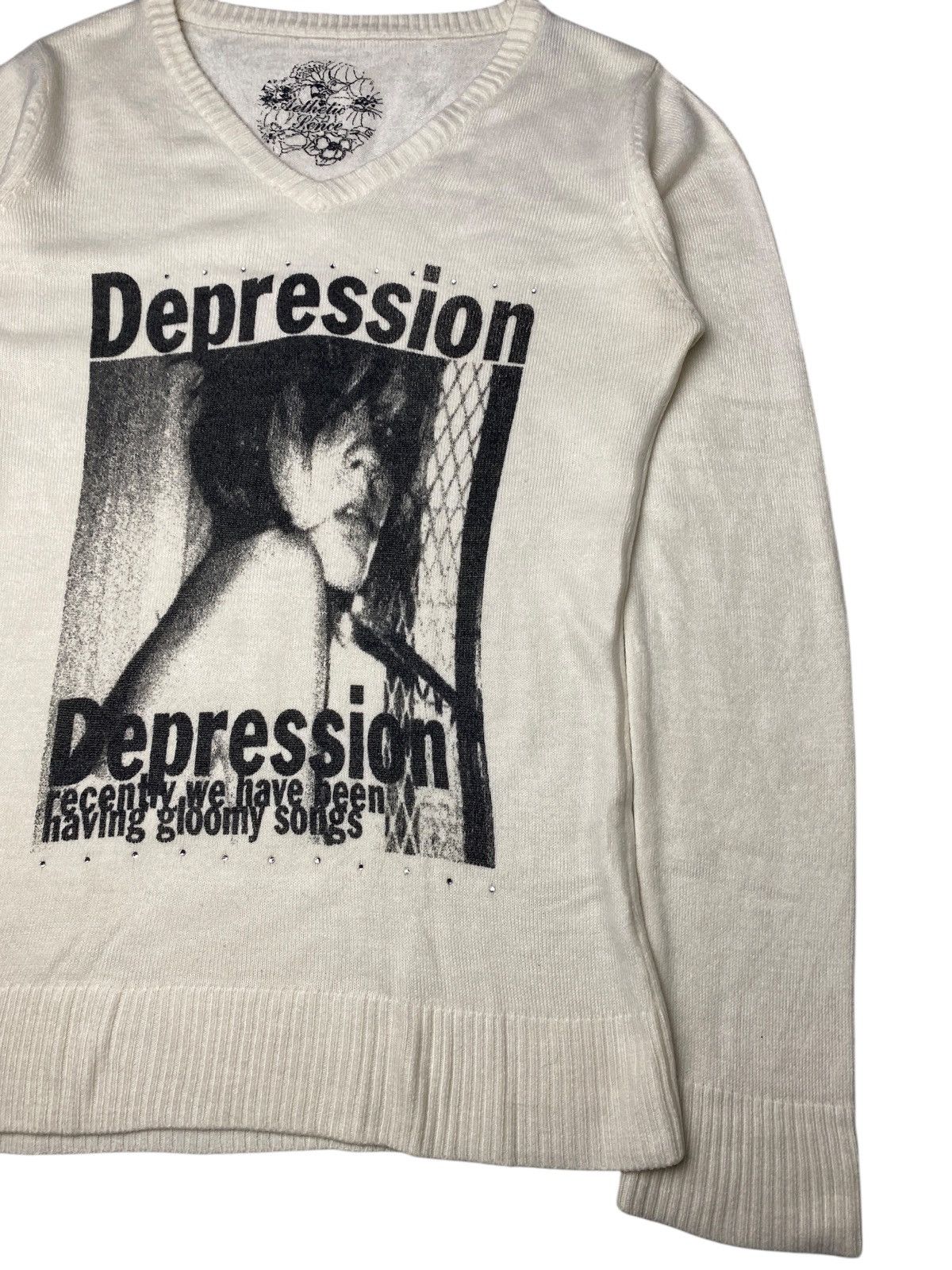 Hysteric Glamour × If Six Was Nine × Japanese Brand 2000's Aesthetic Punk Girl Longsleeve Size US S / EU 44-46 / 1 - 4 Thumbnail
