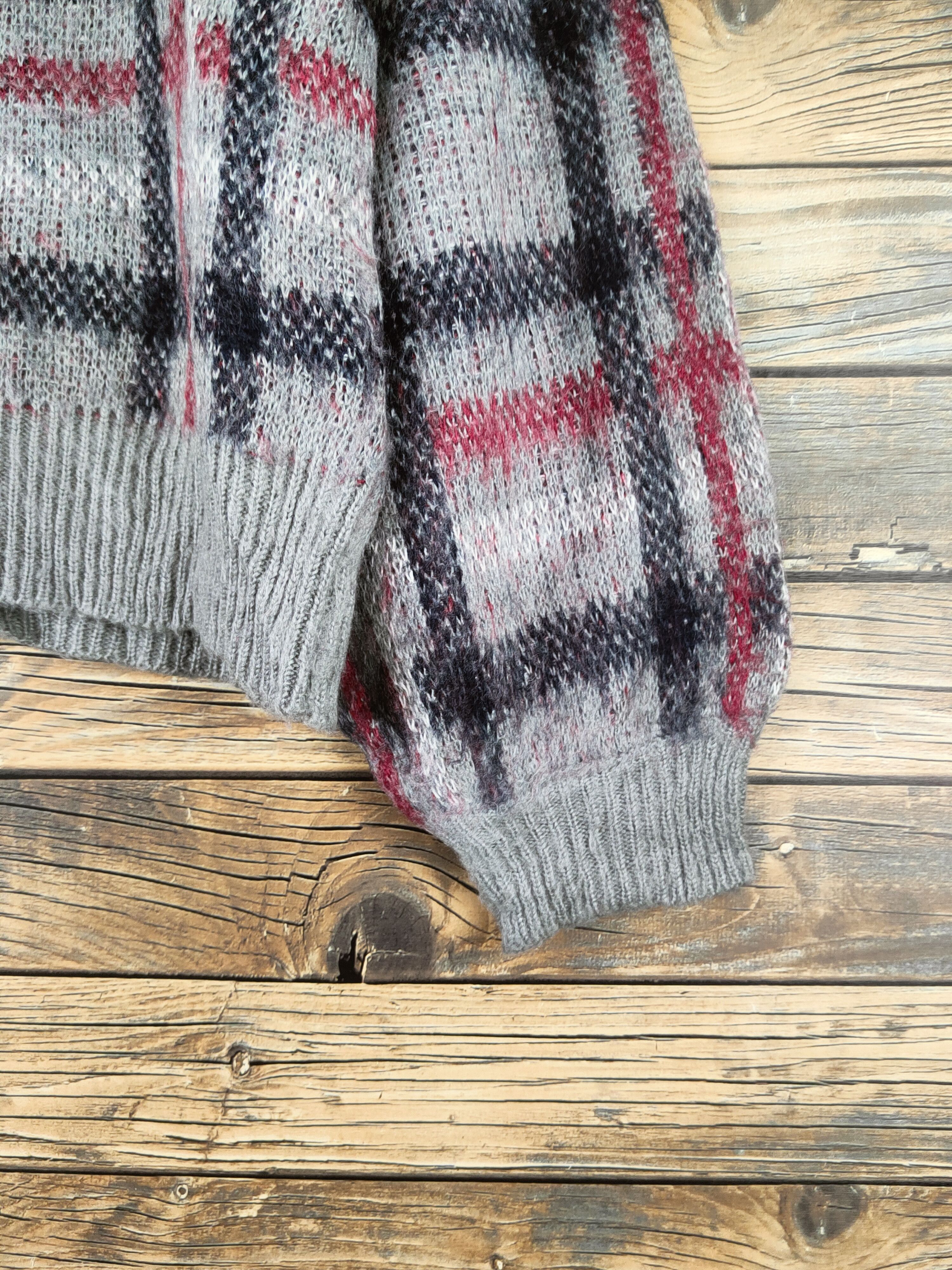 Japanese Brand DL Petit Flew Gray Knitwear Sweatshirts #46-123 Size M / US 6-8 / IT 42-44 - 6 Thumbnail